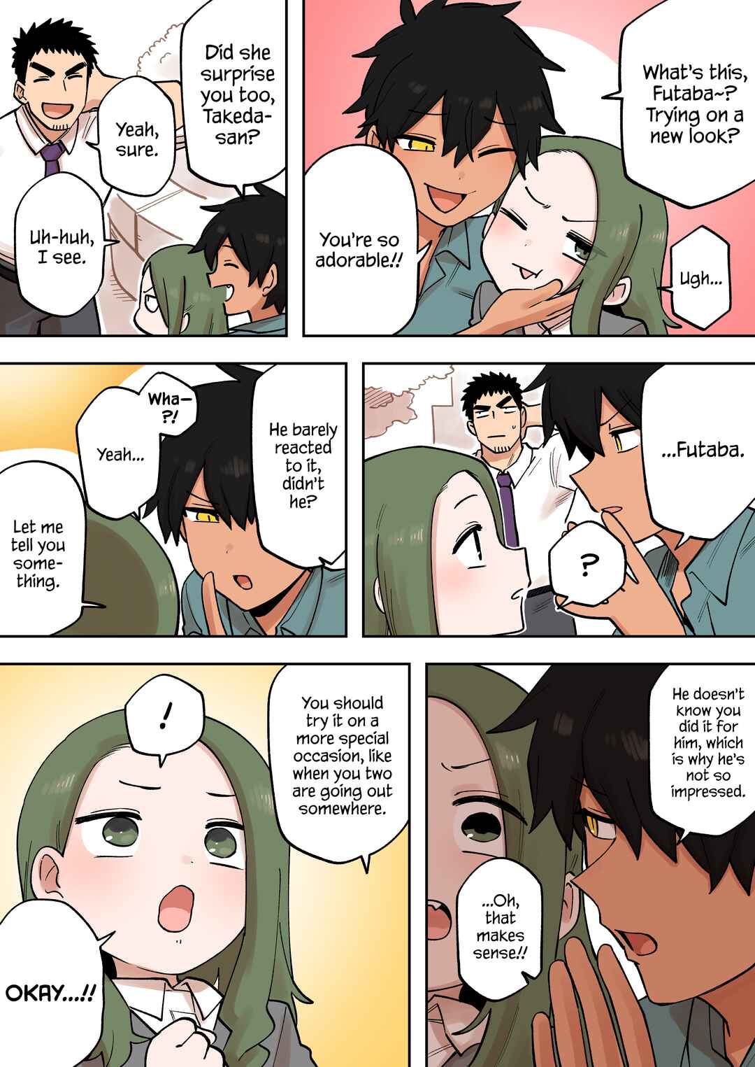 Senpai ga Uzai Kouhai no Hanashi Chapter 212 - Page 1