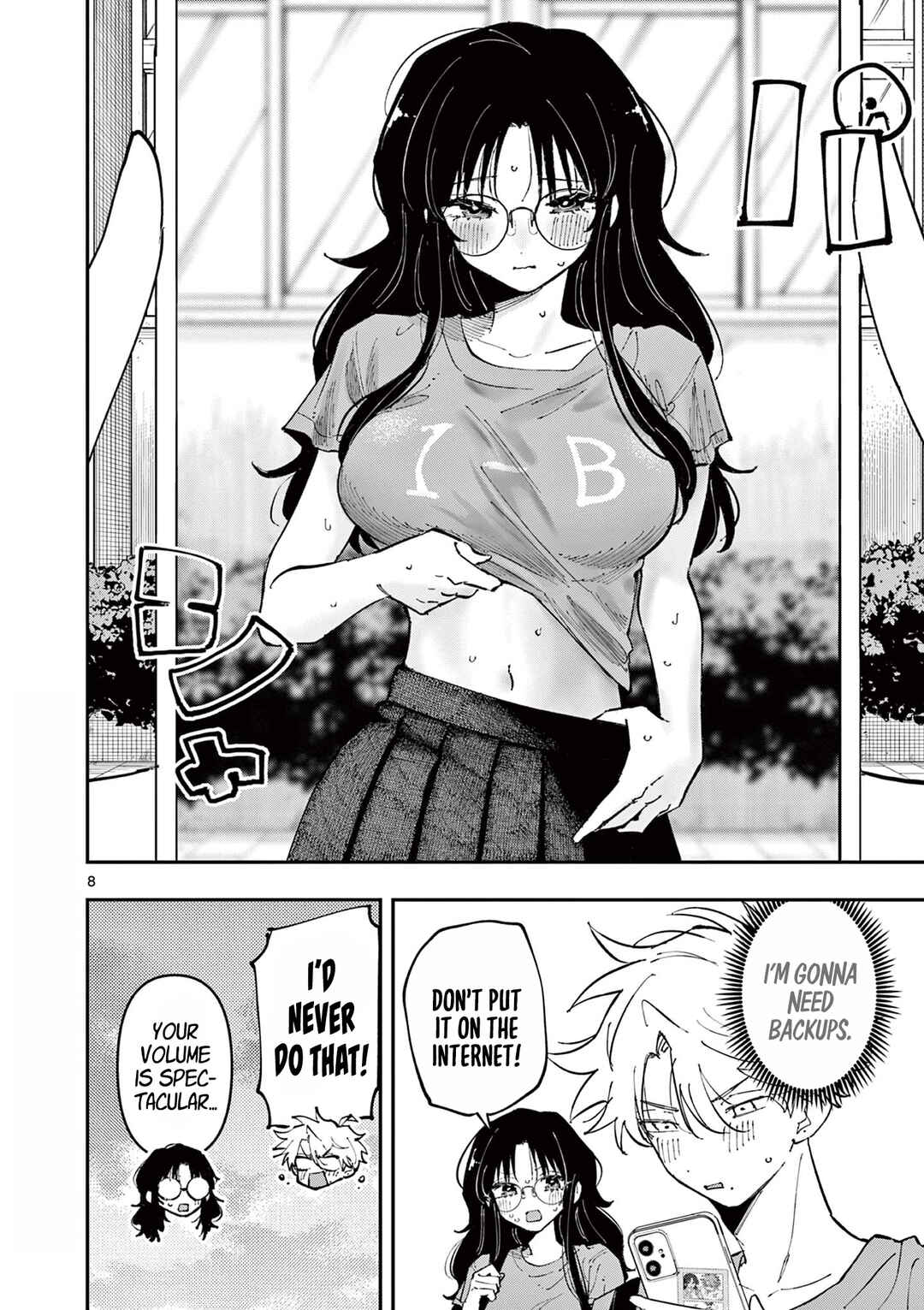 Tonari no Seki no Yatsu ga Souiu Me de Mitekuru Chapter 33 - Page 8
