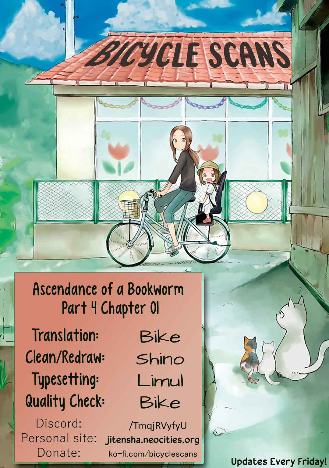 Honzuki no Gekokujou: Shisho ni Naru tame ni wa Shudan o Erandeiraremasen—Dai-4 Bu: Kizokuin no Toshokan o Sukuitai! Chapter 1 - Page 1