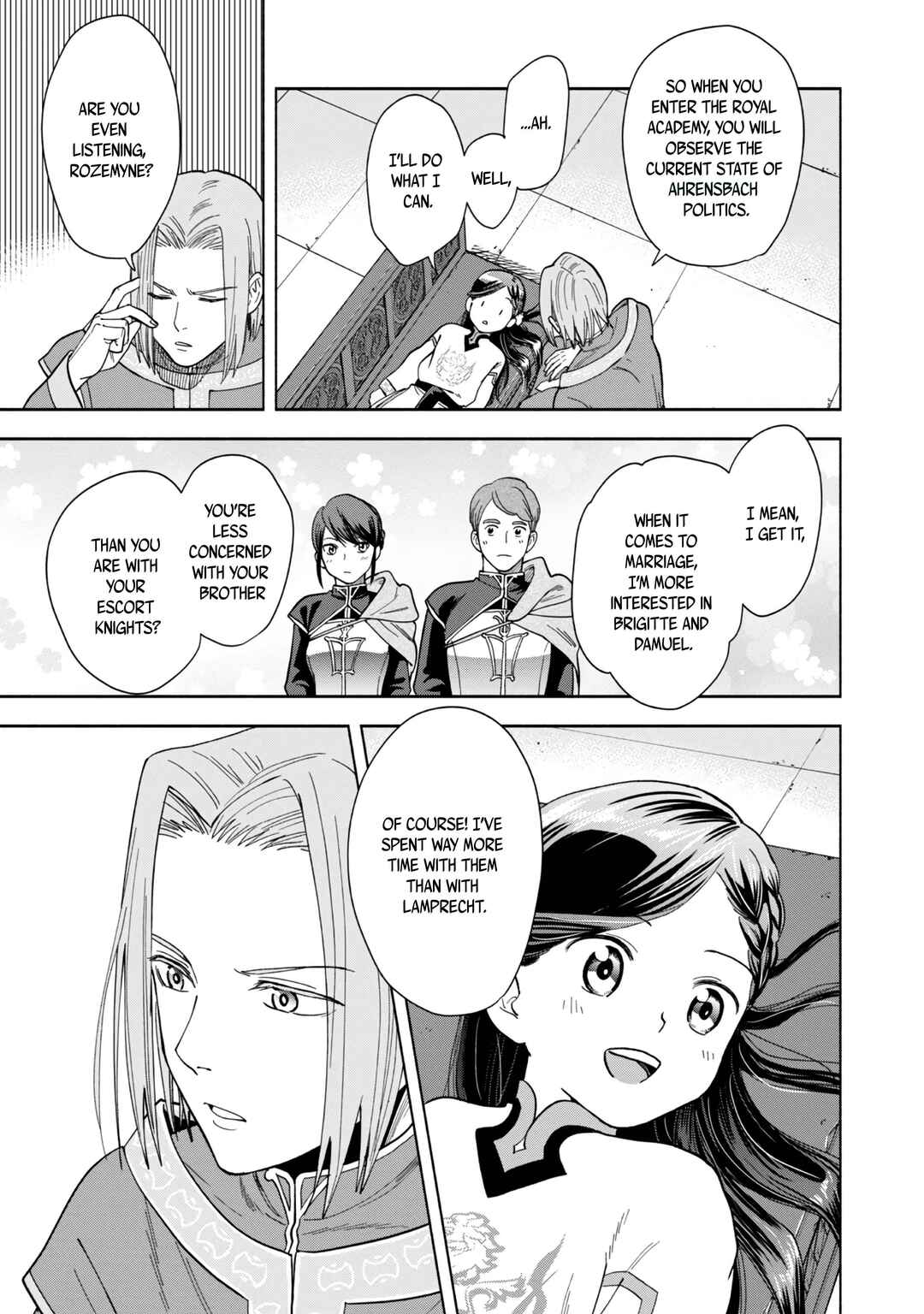Honzuki no Gekokujou: Shisho ni Naru tame ni wa Shudan o Erandeiraremasen—Dai-4 Bu: Kizokuin no Toshokan o Sukuitai! Chapter 1 - Page 22