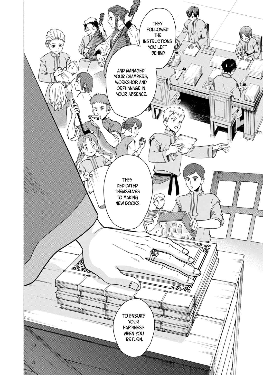 Honzuki no Gekokujou: Shisho ni Naru tame ni wa Shudan o Erandeiraremasen—Dai-4 Bu: Kizokuin no Toshokan o Sukuitai! Chapter 1 - Page 27