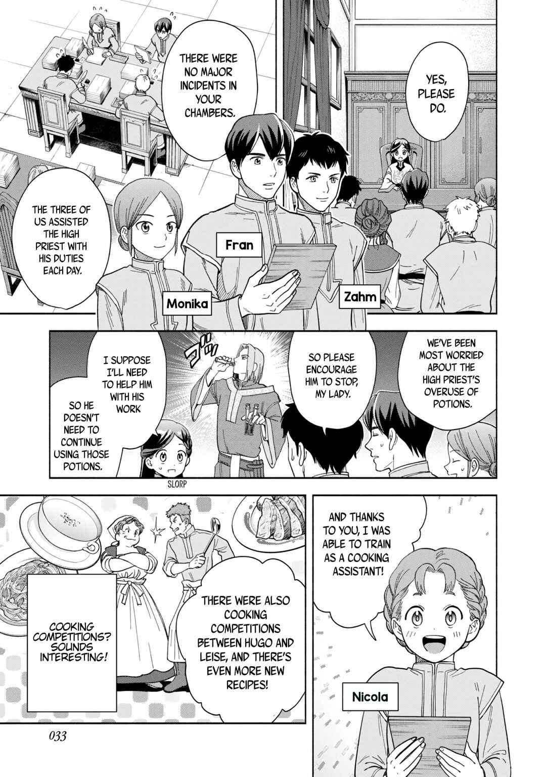 Honzuki no Gekokujou: Shisho ni Naru tame ni wa Shudan o Erandeiraremasen—Dai-4 Bu: Kizokuin no Toshokan o Sukuitai! Chapter 1 - Page 36
