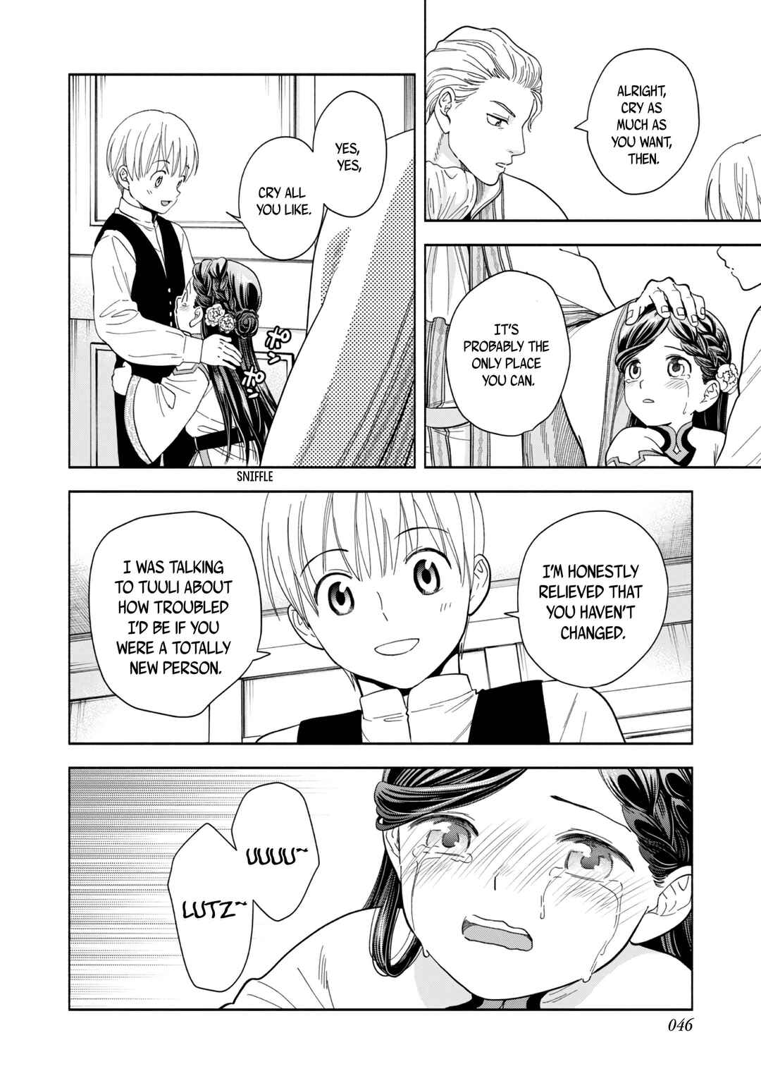 Honzuki no Gekokujou: Shisho ni Naru tame ni wa Shudan o Erandeiraremasen—Dai-4 Bu: Kizokuin no Toshokan o Sukuitai! Chapter 1 - Page 49