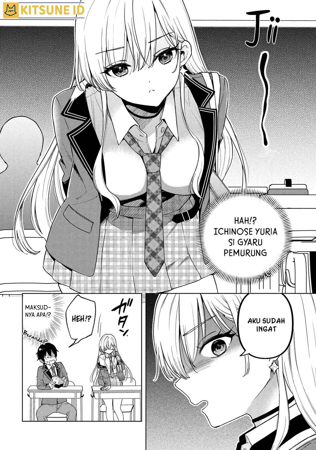 Inkya no Ore ga Sekigae de S-kyuu Bishoujo ni Kakomaretara Himitsu no Kankei ga Hajimatta. Chapter 2 - Page 3