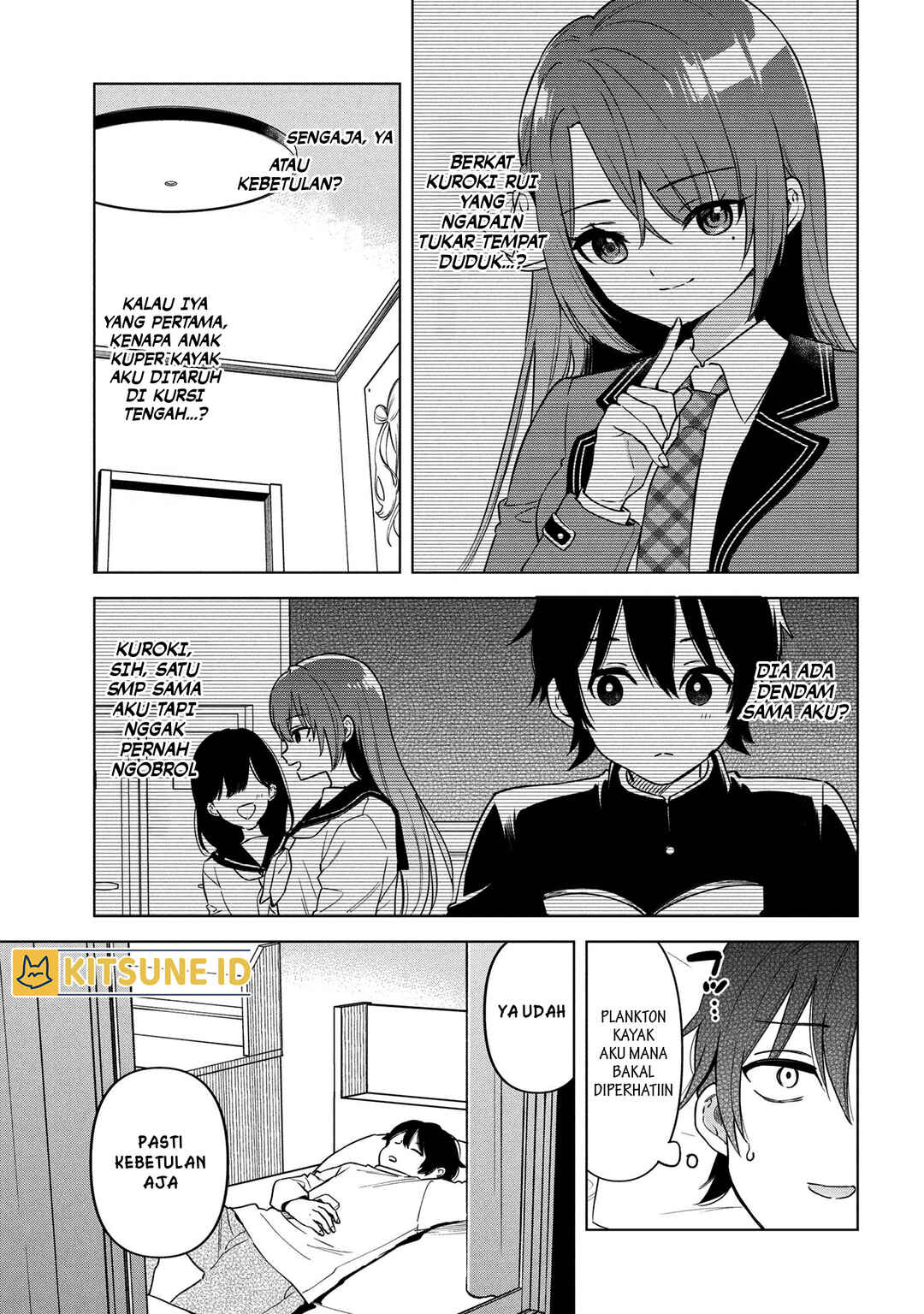 Inkya no Ore ga Sekigae de S-kyuu Bishoujo ni Kakomaretara Himitsu no Kankei ga Hajimatta. Chapter 2 - Page 34