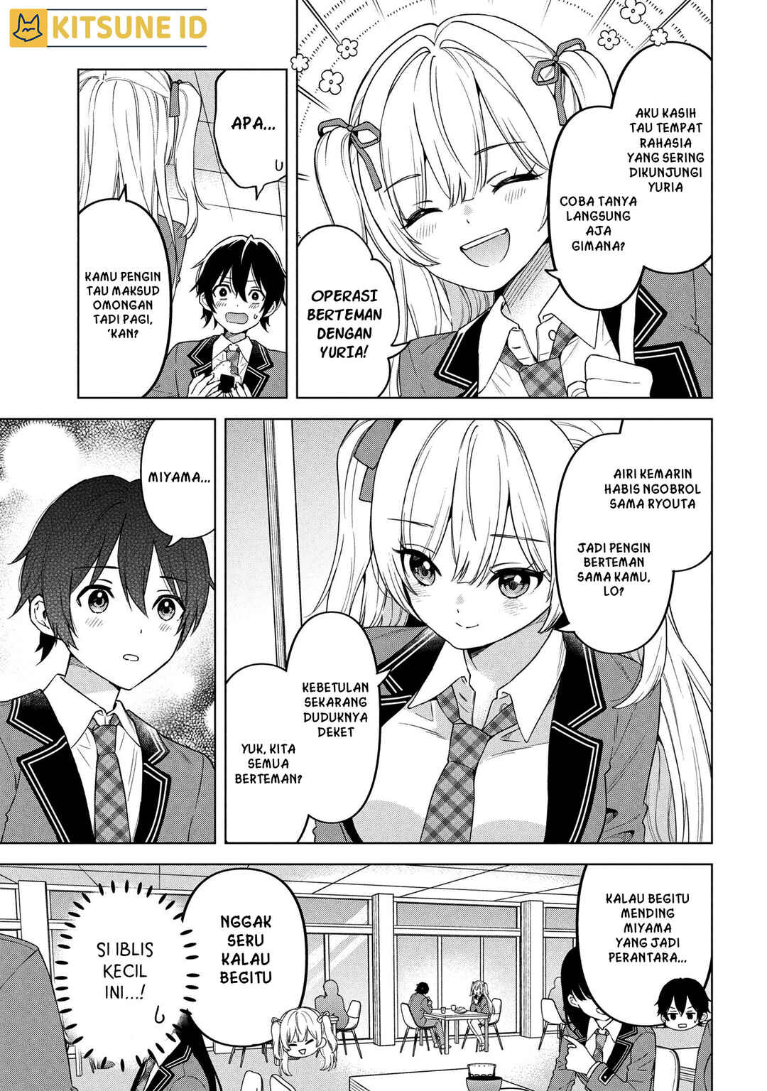 Inkya no Ore ga Sekigae de S-kyuu Bishoujo ni Kakomaretara Himitsu no Kankei ga Hajimatta. Chapter 2 - Page 8