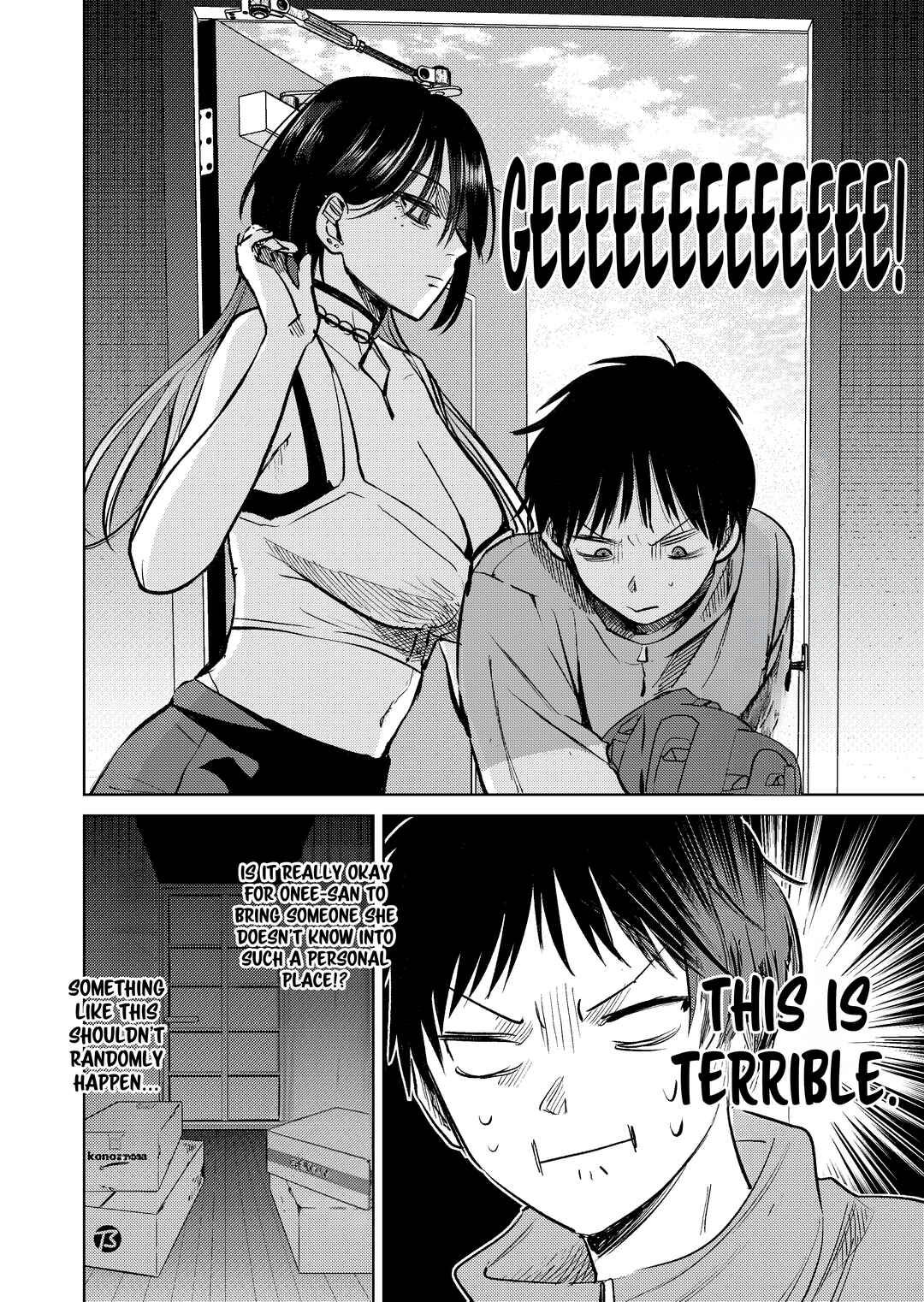 Haitatsusaki no Oneesan ga Kowasugiru Hanashi Chapter 4 - Page 2