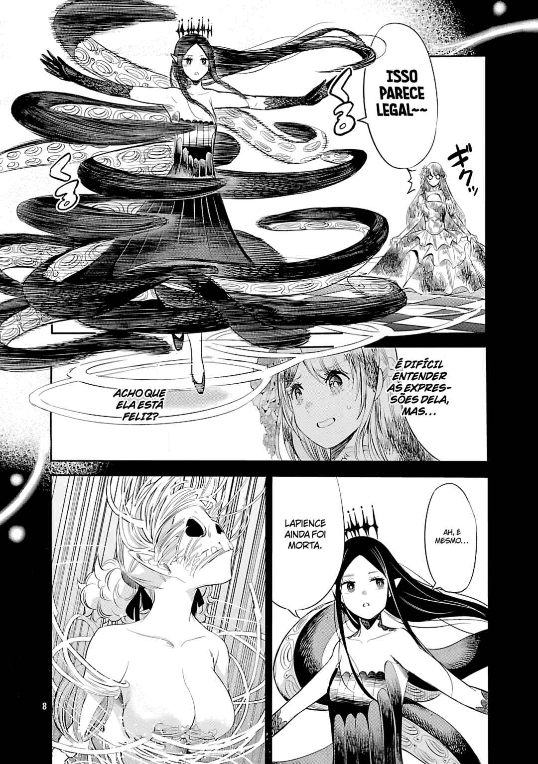 Koushaku Reijou no Rouraku Mission ~Maou to no Seiryaku Kekkon ga, Jinrui Saigo no Kirifuda desu!... tte, Maou ga Onnanoko no Baai wa Dou Sureba Ii no desu ka!?~ Chapter 2 - Page 8