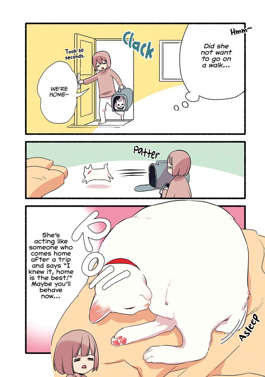 Aisaretagari no Shironeko Miko-san Chapter 1.4 - Page 6