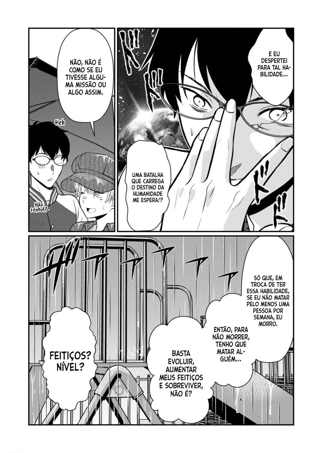 Leveling Murder ~Shuu ni Ichido Hito wo Korosanai to Jibun ga Shinde Shimau no de, Sore Nara Isso Kanzenchoaku Shiyou to Omoimasu~ Chapter 2.1 - Page 6