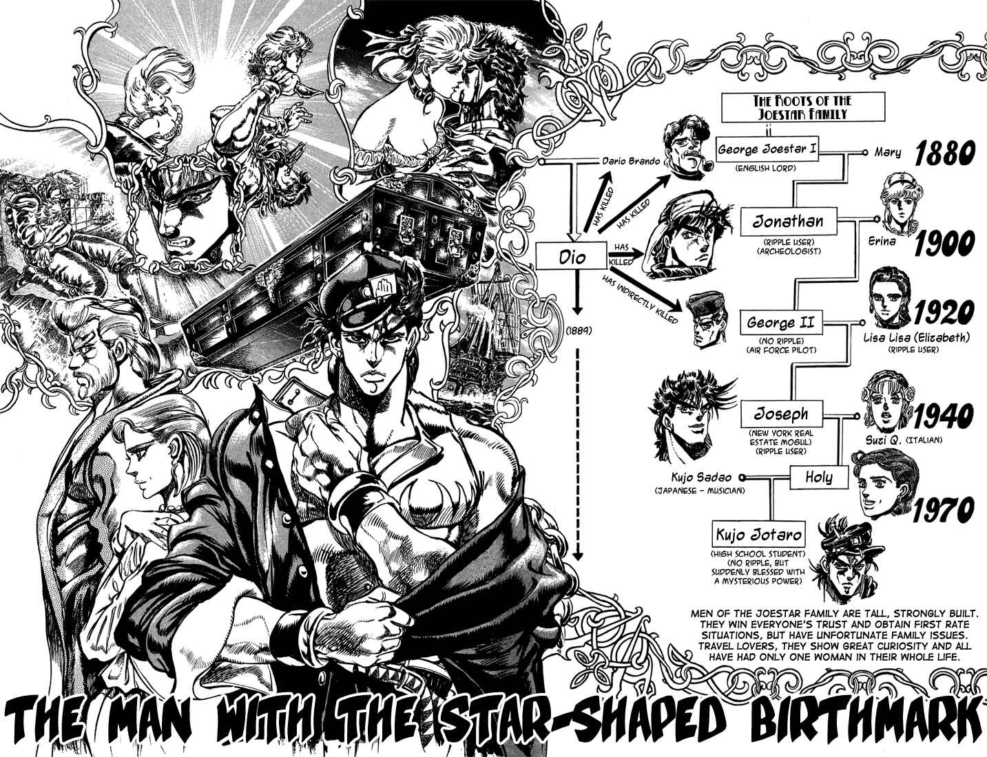 JoJo no Kimyou na Bouken: Part 3 - Stardust Crusaders Chapter 4 - Page 1