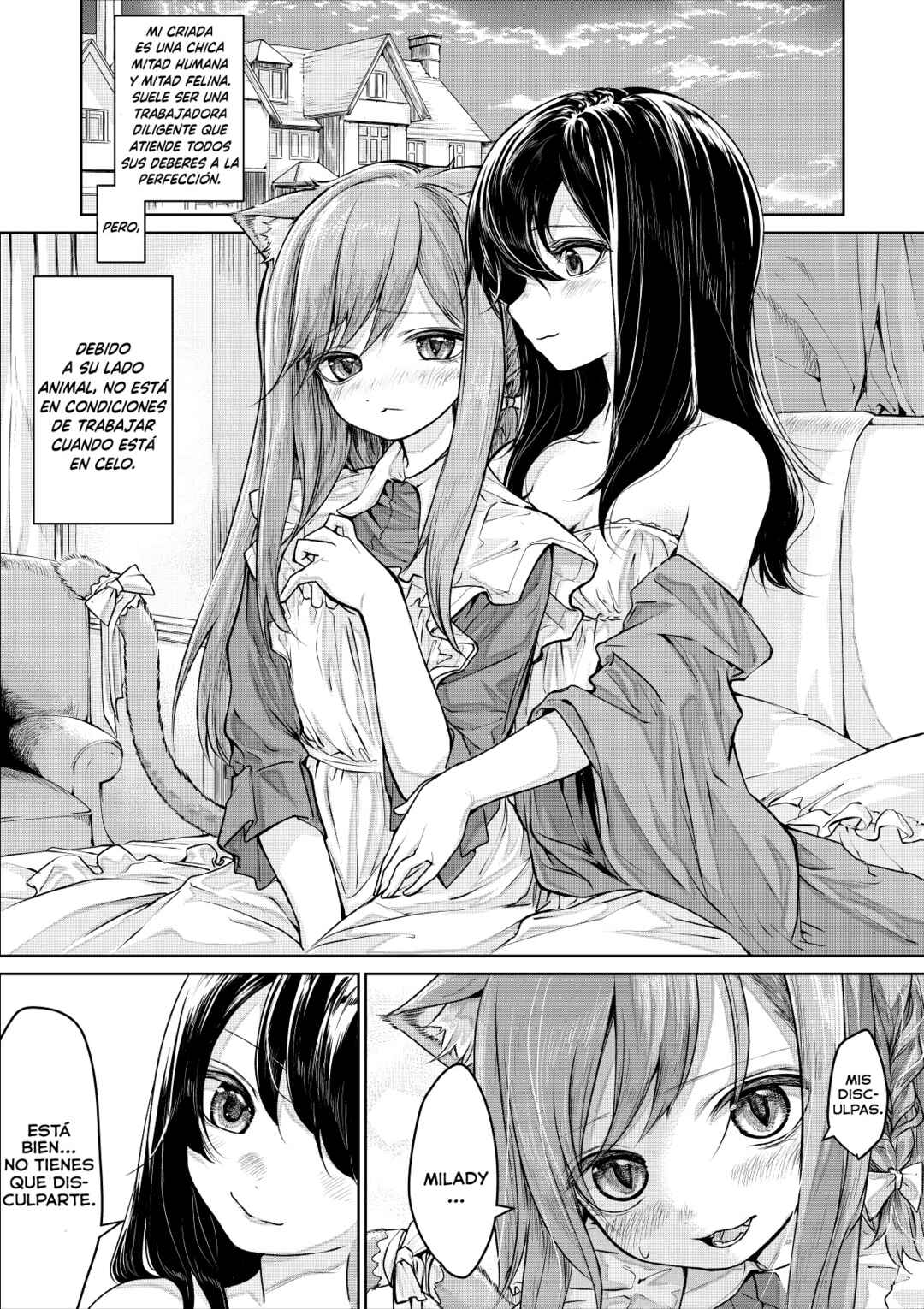 Cat Maid and Mistress Chapter 7 - Page 1