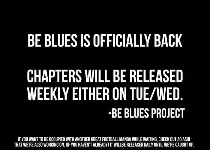 BE BLUES ~Ao ni Nare~ Chapter 416 - Page 1