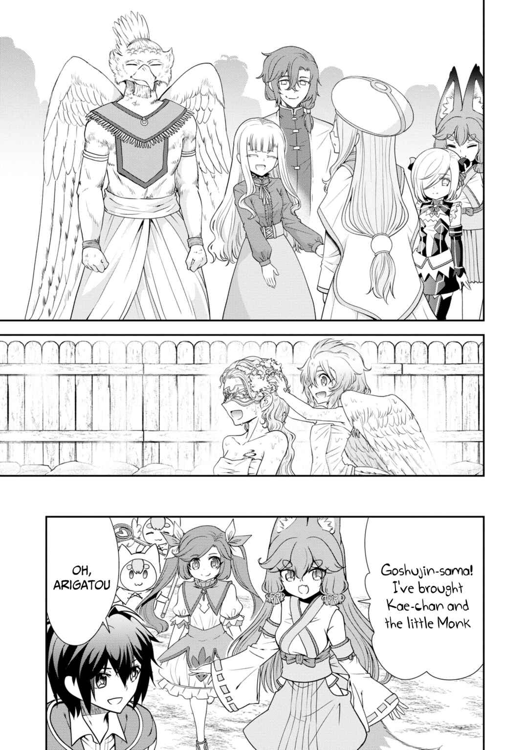 Tenohira Kaitaku Mura de Isekai Kenkokuki ~Fueteku Yome-tachi to Nonbiri Mujintou Life~ Chapter 48 - Page 10