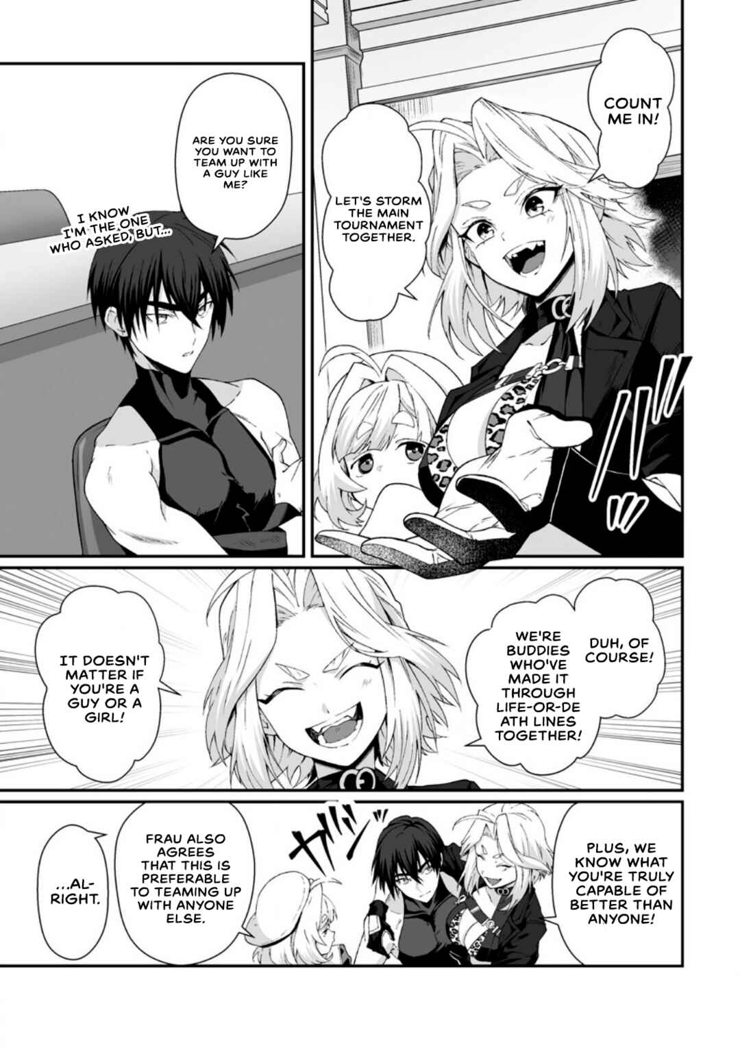Teisou Gyakuten Sekai de Yuiitsu no Otoko Kishi no Ore, Onna Kishi Gakuen ni Nyuugaku Shitara Nazeka Eiyou Atsukai Sareta: Zetsurin Skill de Harem Musou Chapter 11.1 - Page 3