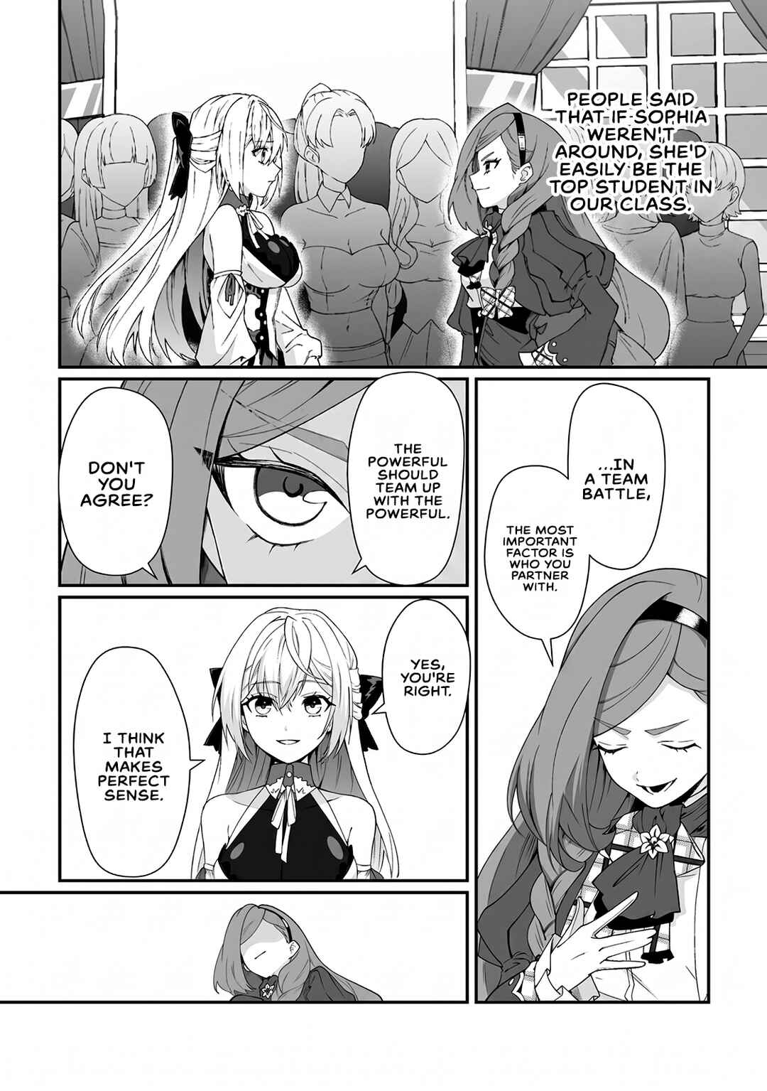 Teisou Gyakuten Sekai de Yuiitsu no Otoko Kishi no Ore, Onna Kishi Gakuen ni Nyuugaku Shitara Nazeka Eiyou Atsukai Sareta: Zetsurin Skill de Harem Musou Chapter 11.1 - Page 8