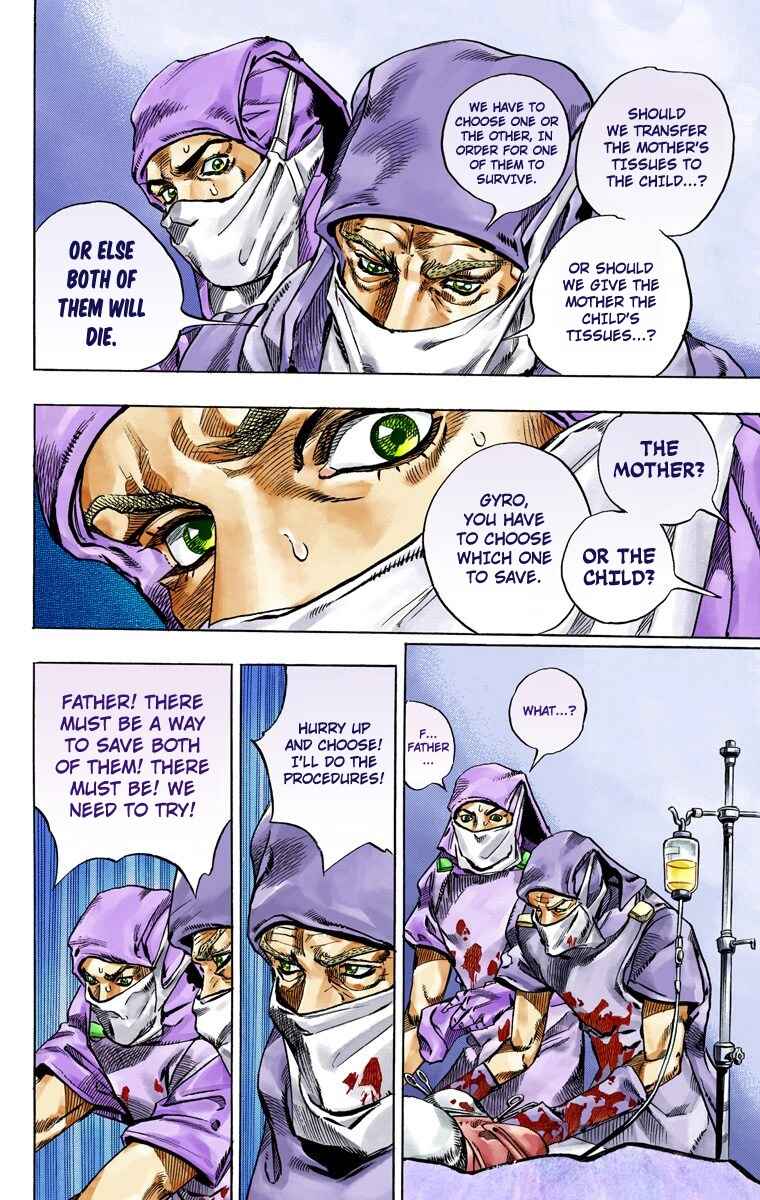 JoJo no Kimyou na Bouken: Part 7 - Steel Ball Run Color-ban Chapter 48 - Page 15