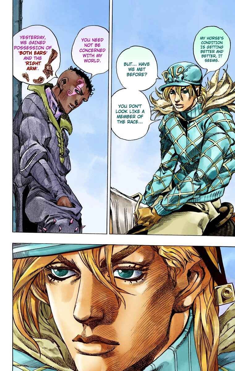 JoJo no Kimyou na Bouken: Part 7 - Steel Ball Run Color-ban Chapter 48 - Page 24