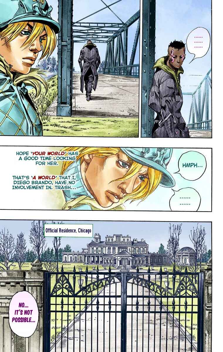 JoJo no Kimyou na Bouken: Part 7 - Steel Ball Run Color-ban Chapter 48 - Page 27