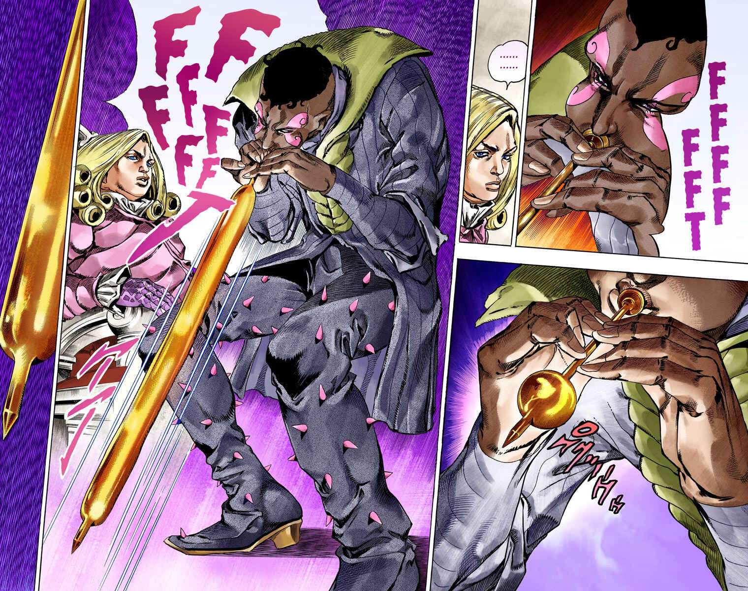 JoJo no Kimyou na Bouken: Part 7 - Steel Ball Run Color-ban Chapter 48 - Page 33