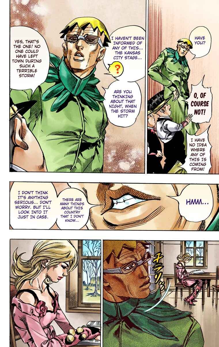 JoJo no Kimyou na Bouken: Part 7 - Steel Ball Run Color-ban Chapter 48 - Page 41