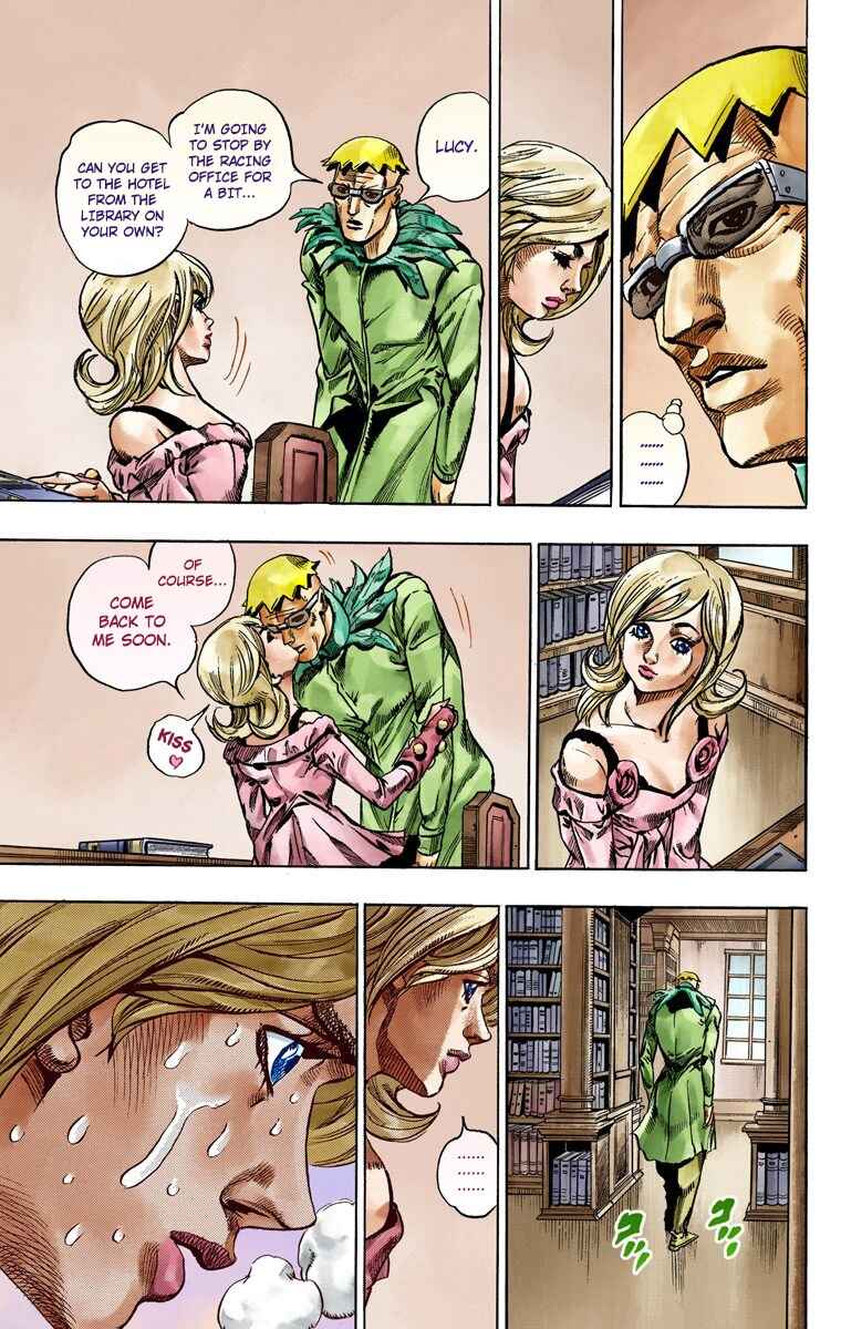 JoJo no Kimyou na Bouken: Part 7 - Steel Ball Run Color-ban Chapter 48 - Page 42