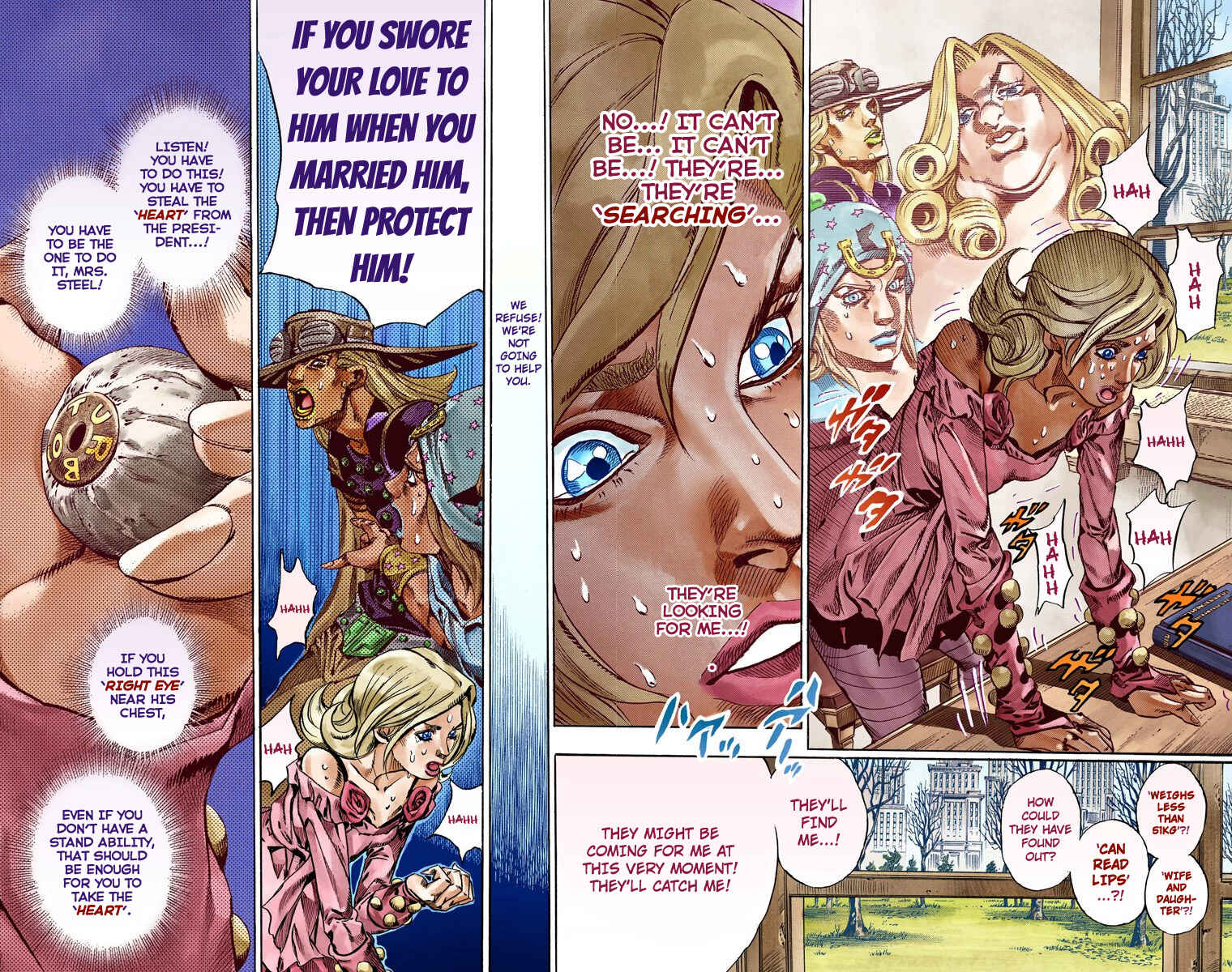 JoJo no Kimyou na Bouken: Part 7 - Steel Ball Run Color-ban Chapter 48 - Page 43