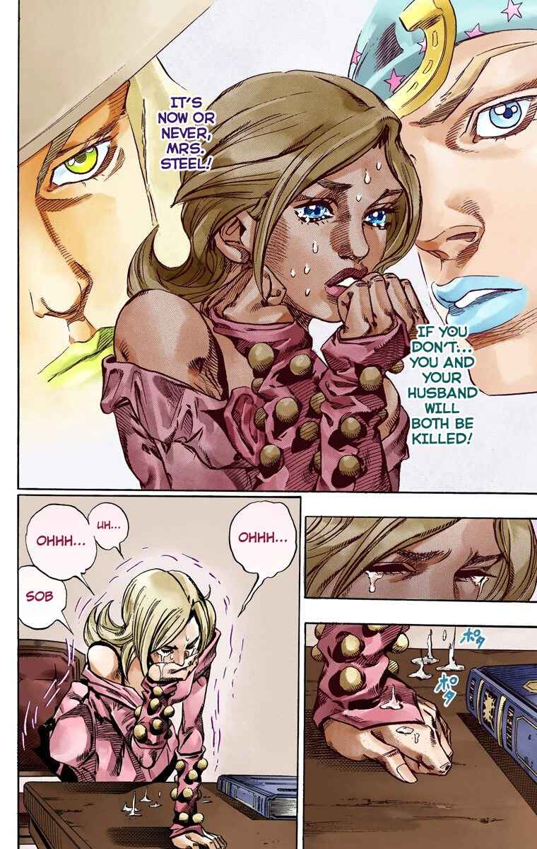 JoJo no Kimyou na Bouken: Part 7 - Steel Ball Run Color-ban Chapter 48 - Page 44