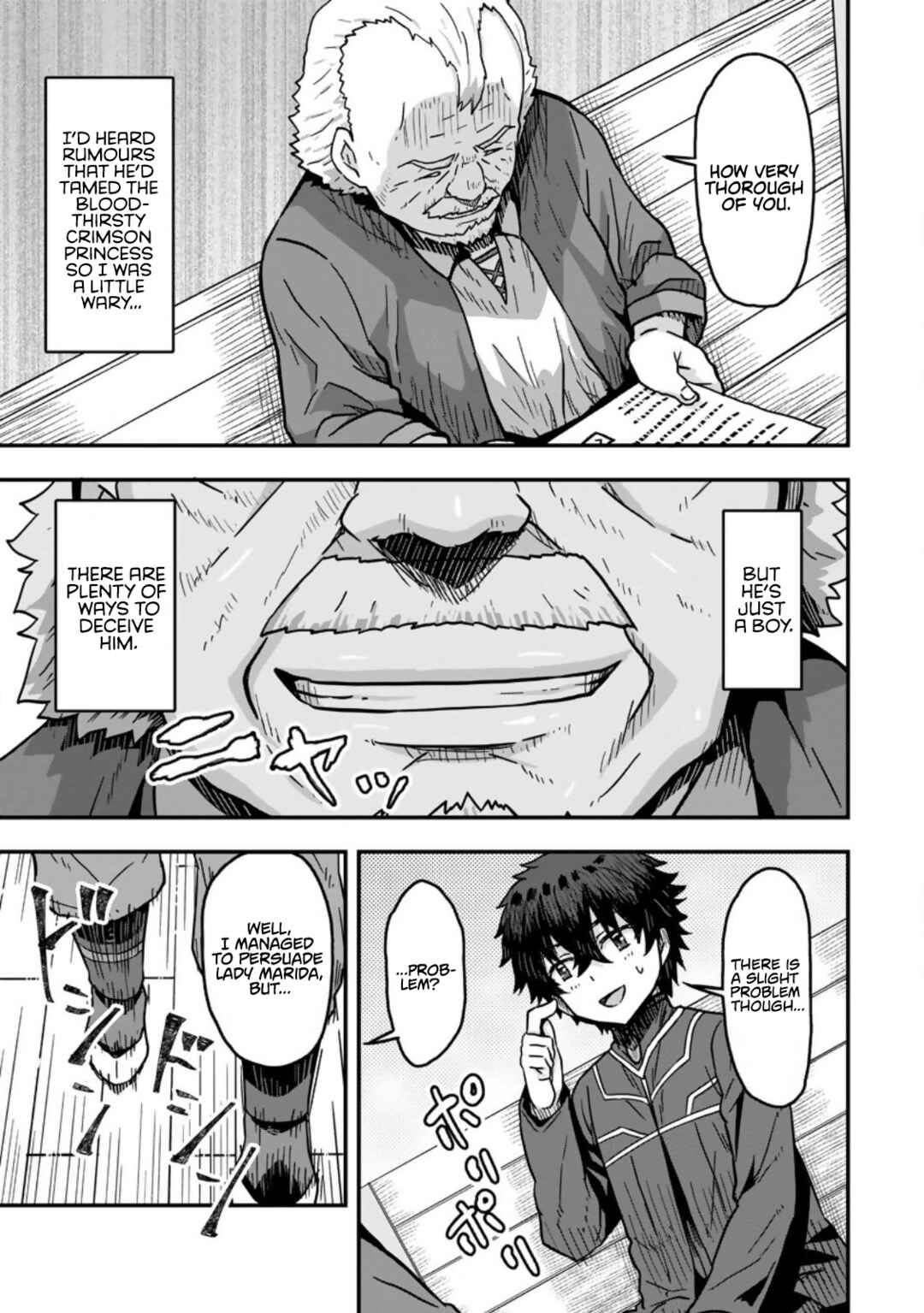 Isekai Saikyou no Yome desu ga, Yoru no Tatakai wa Ore no Hou ga Tsuyoi You desu - Chiryaku wo Ikashite Nariagaru Harem Senki Chapter 5 - Page 3