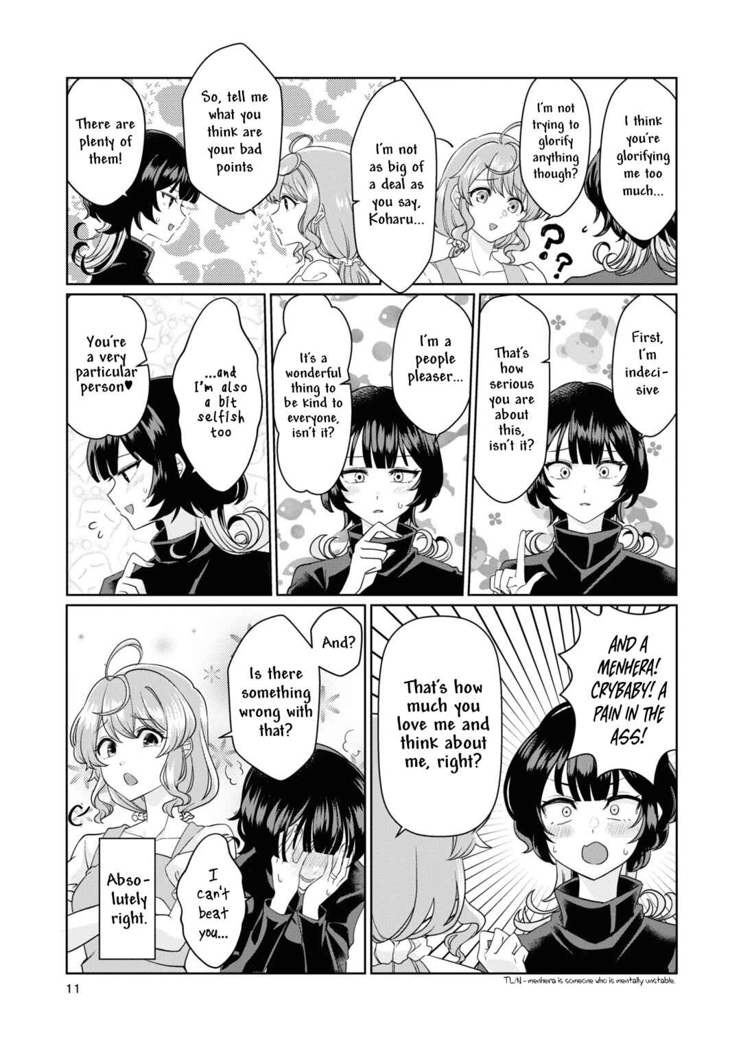 Koharu to Minato: Watashi no Partner wa Onnanoko Chapter 1 - Page 8