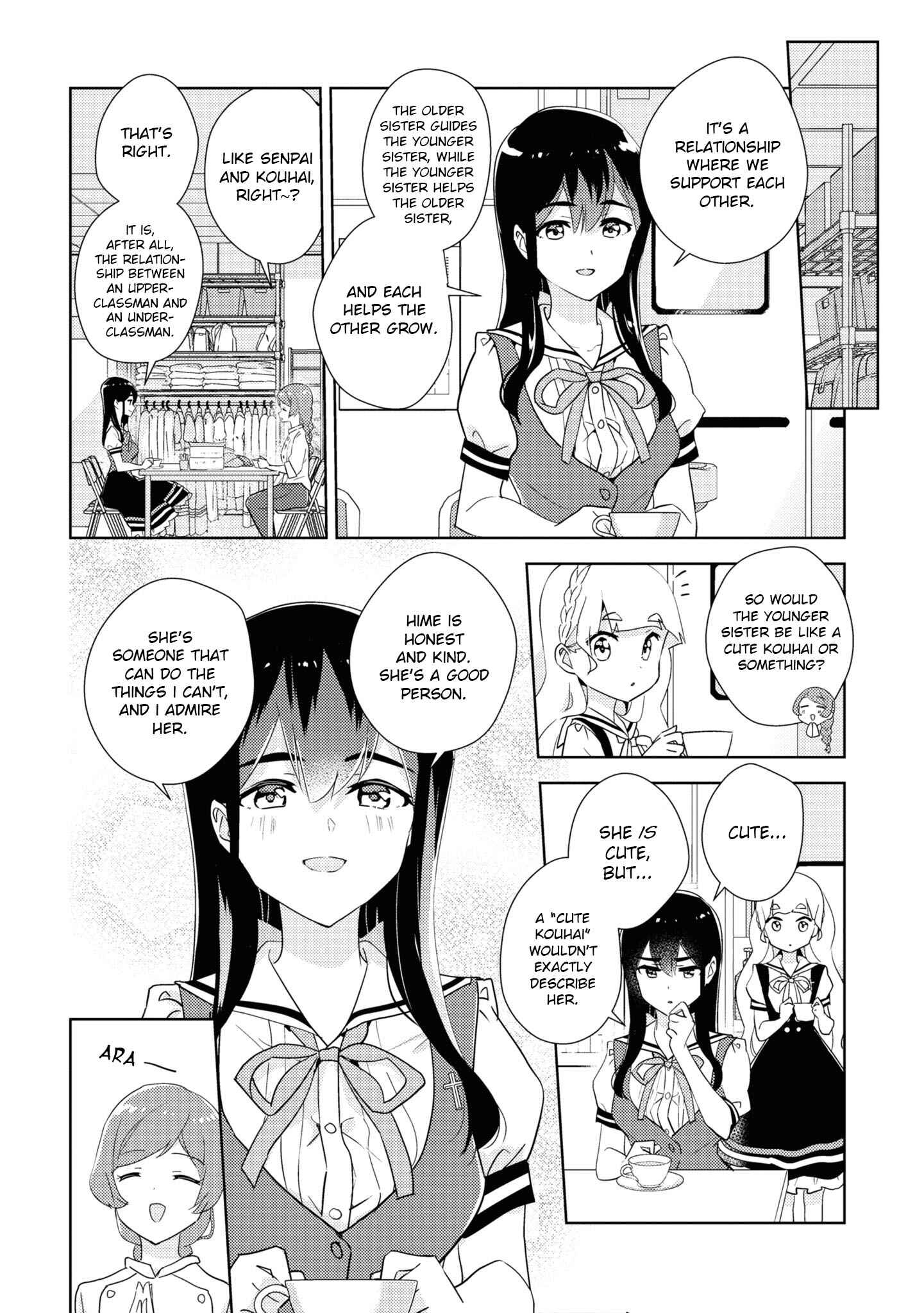 Watashi no Yuri wa Oshigoto desu! Chapter 46.5 - Page 3