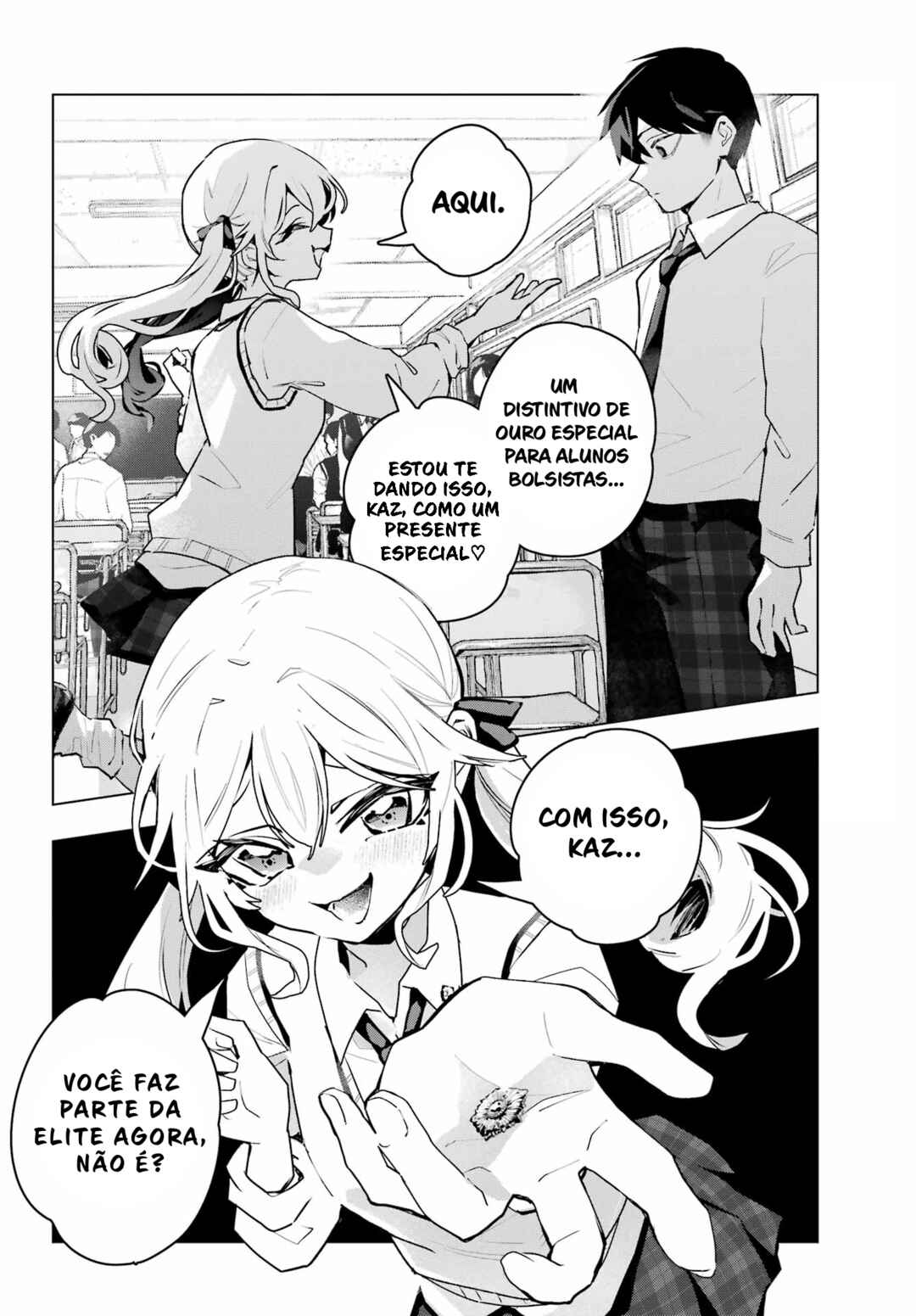 Anta to Osananajimi tte dake demo Iya nanoni!: Zekkou kara Hajimaru S-kyuu Bishoujo to no Gakuen Nariagari Seikatsu Chapter 12 - Page 7