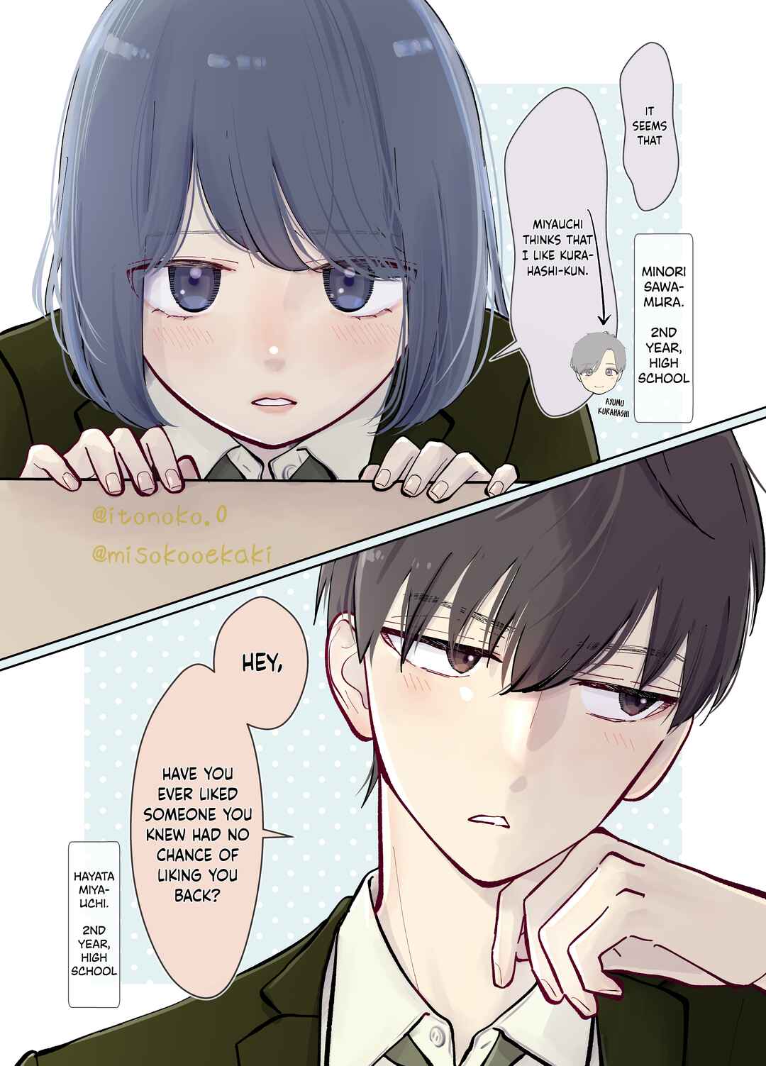3-Gumi no Osananajimi Chapter 6 - Page 1