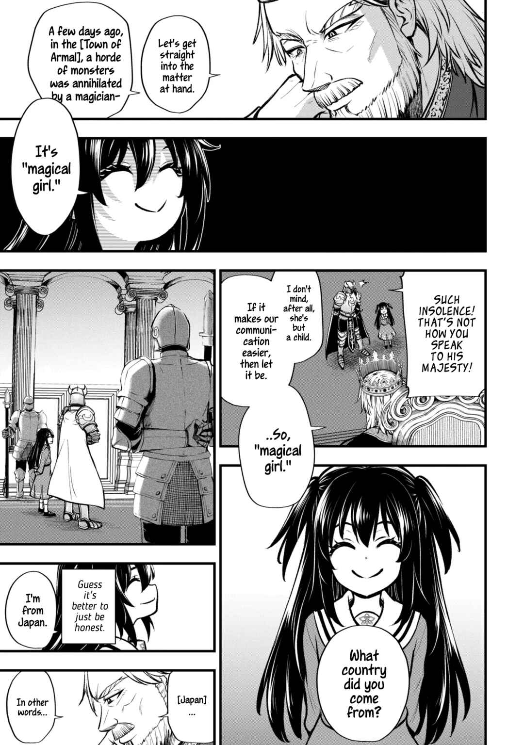 Isekai Mahou Shoujo Radical☆Haruna Chapter 4 - Page 5
