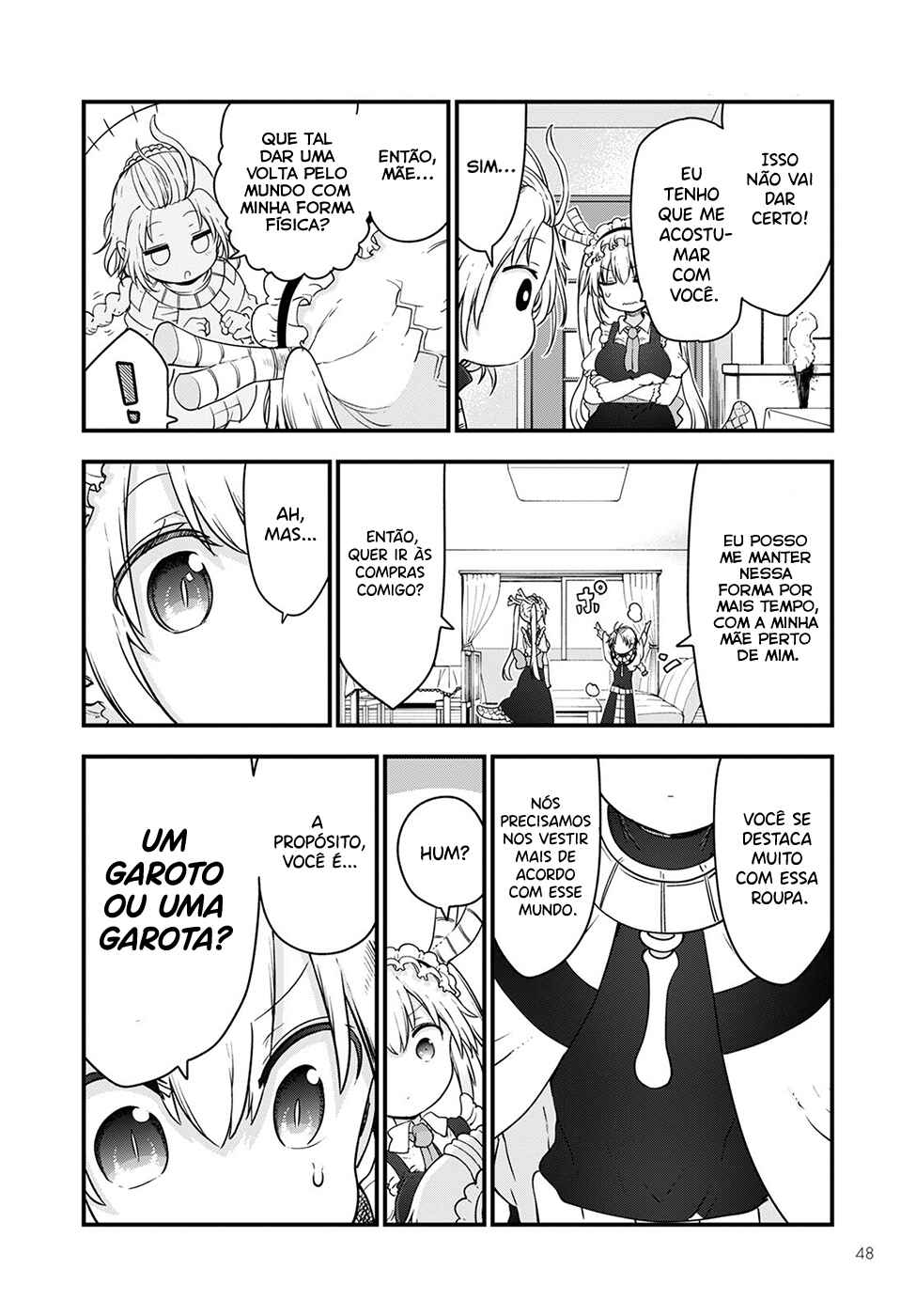 Kobayashi-san Chi no Maid Dragon Chapter 116 - Page 8