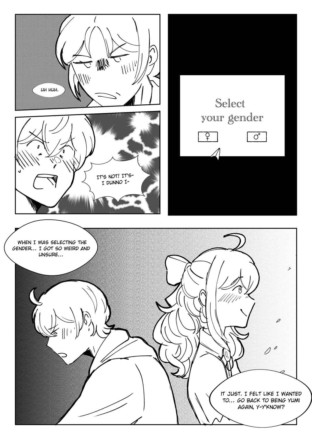 Is It Strange to Feel Dysphoric After Coming Back from an Isekai?! Chapter ? - Page 22