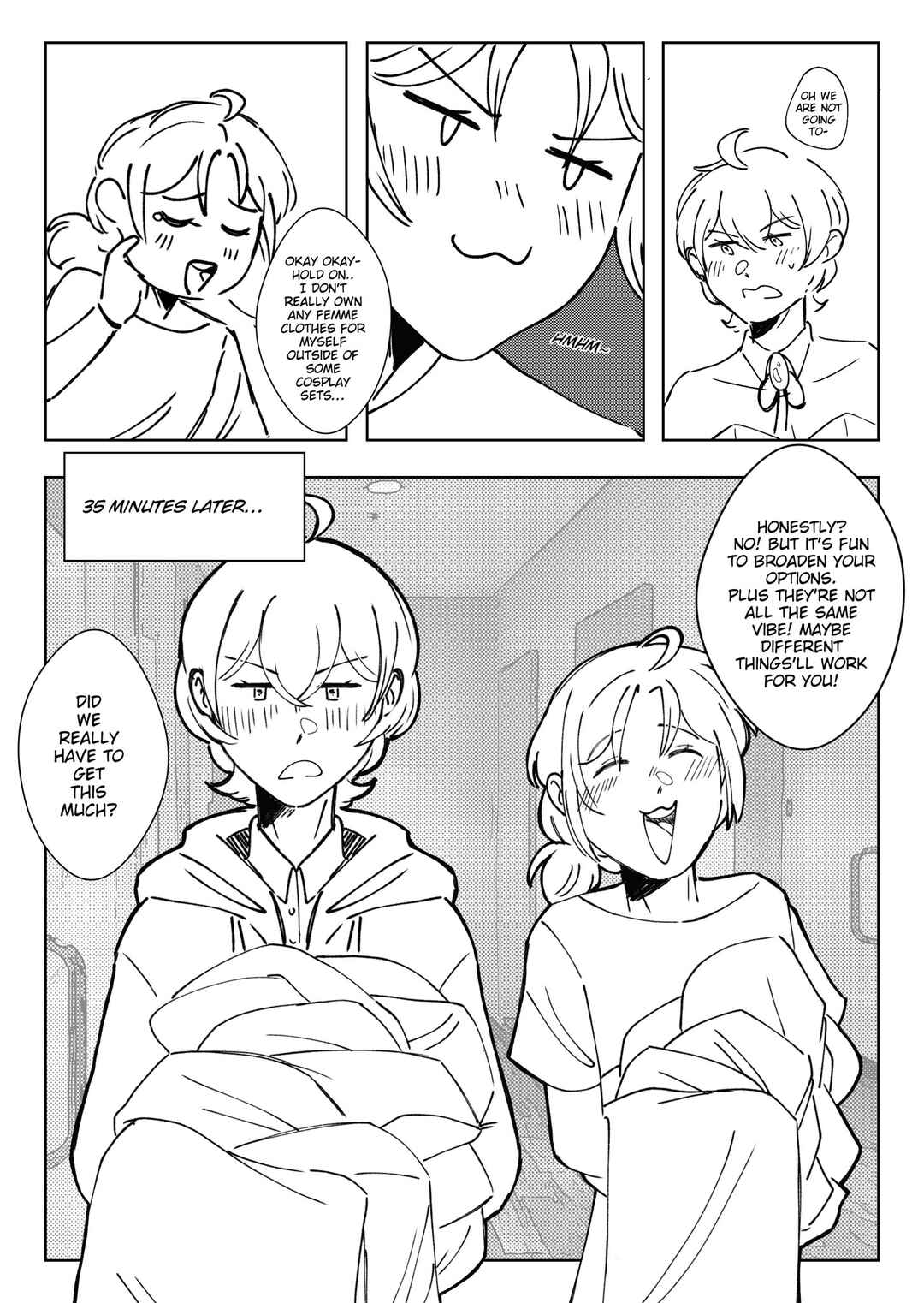 Is It Strange to Feel Dysphoric After Coming Back from an Isekai?! Chapter ? - Page 32
