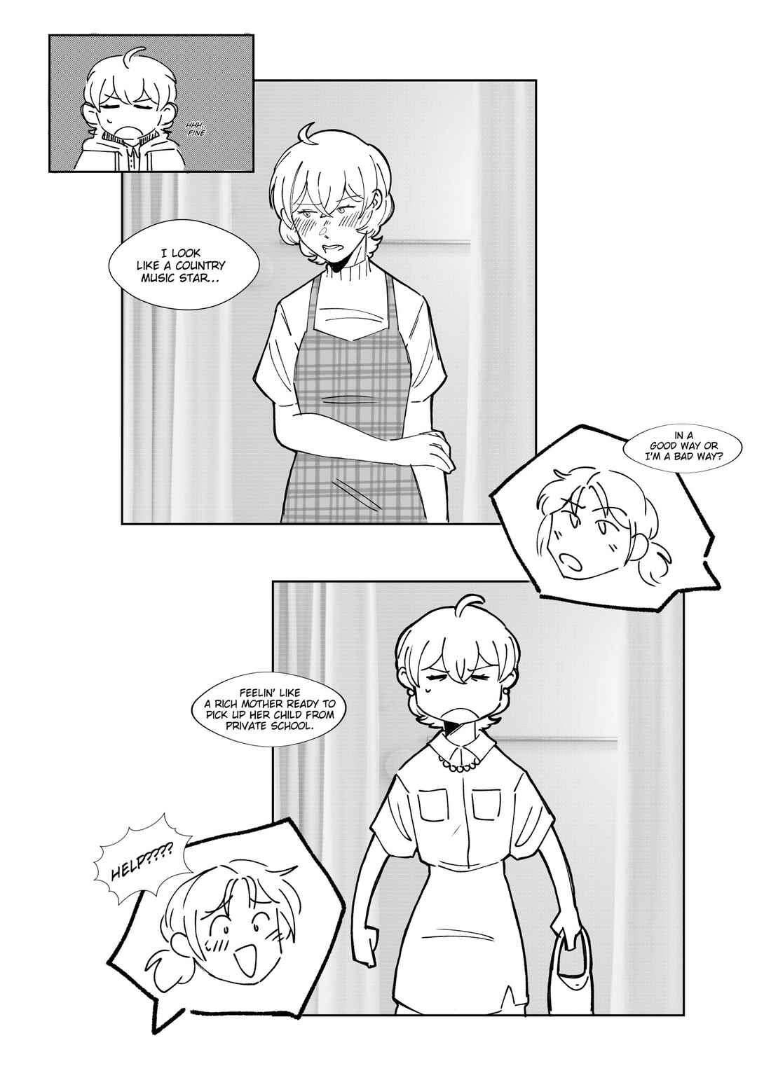 Is It Strange to Feel Dysphoric After Coming Back from an Isekai?! Chapter ? - Page 33