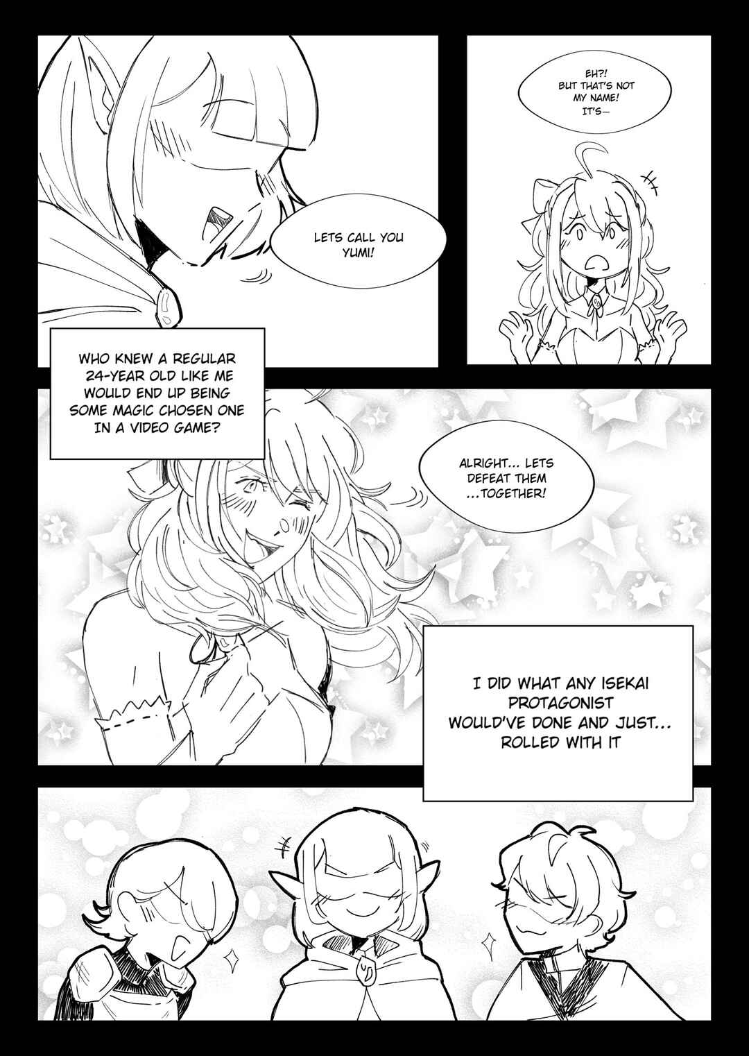 Is It Strange to Feel Dysphoric After Coming Back from an Isekai?! Chapter ? - Page 5