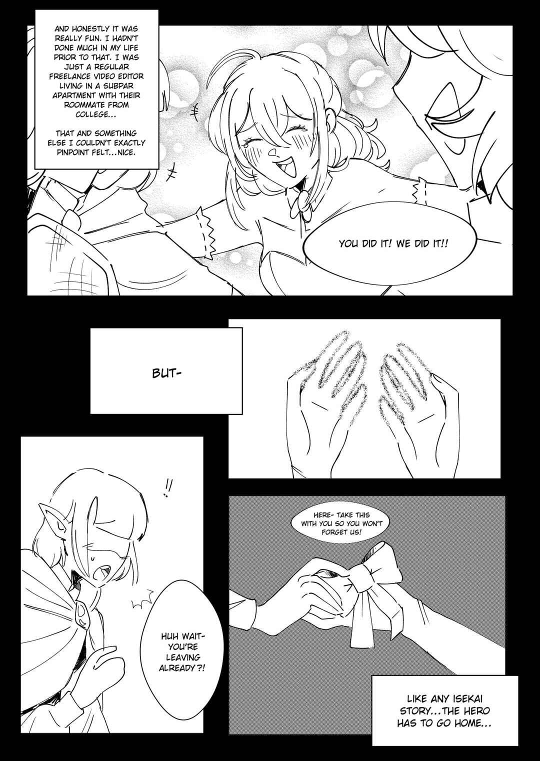 Is It Strange to Feel Dysphoric After Coming Back from an Isekai?! Chapter ? - Page 6
