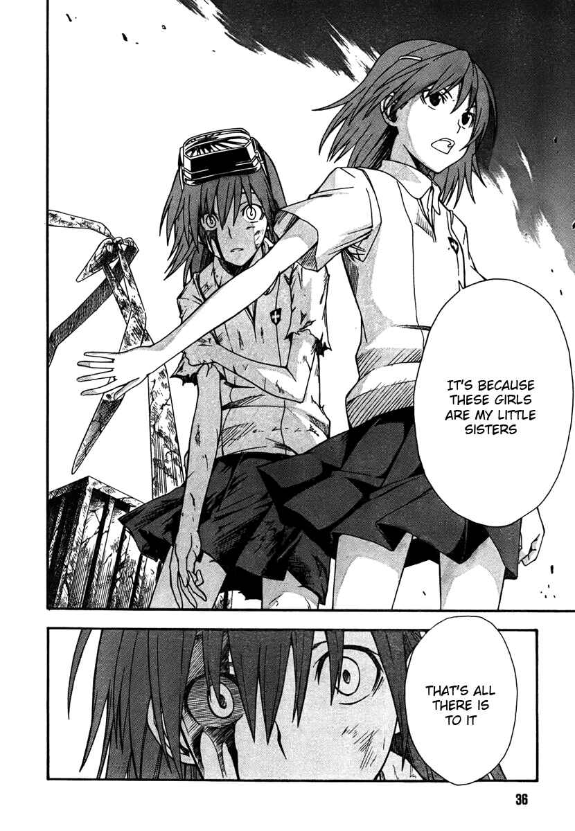 Toaru Majutsu no Index Gaiden: Toaru Kagaku no Railgun Chapter 38 - Page 15