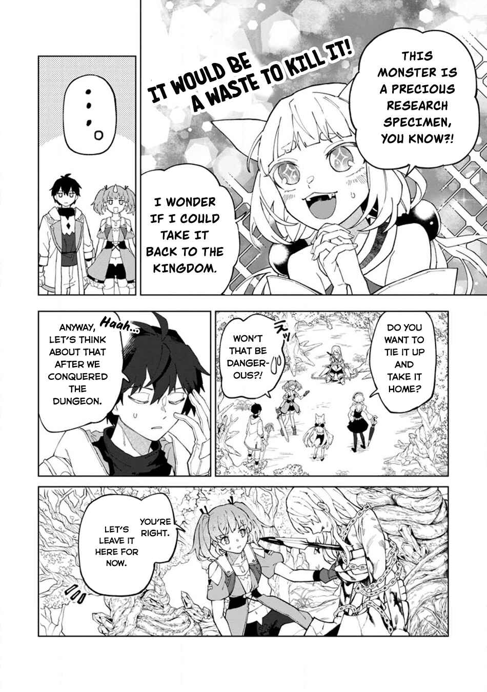 Yuusha Party wo Tsuihou Sareta Shiro Madoushi, S-Rank Boukensha ni Hirowareru: Kono Shiro Madoushi ga Kikakugai Sugiru Chapter 26.3 - Page 9