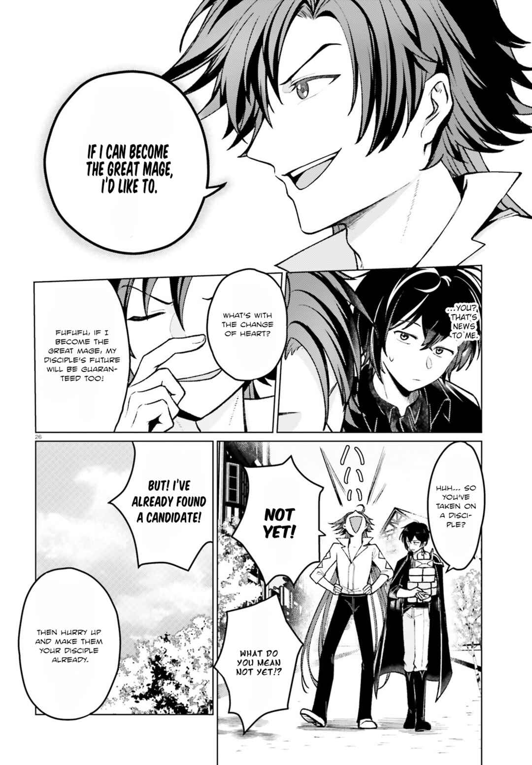 Habatake Majutsu Sekai no Shitei Tachi! Chapter 2 - Page 26