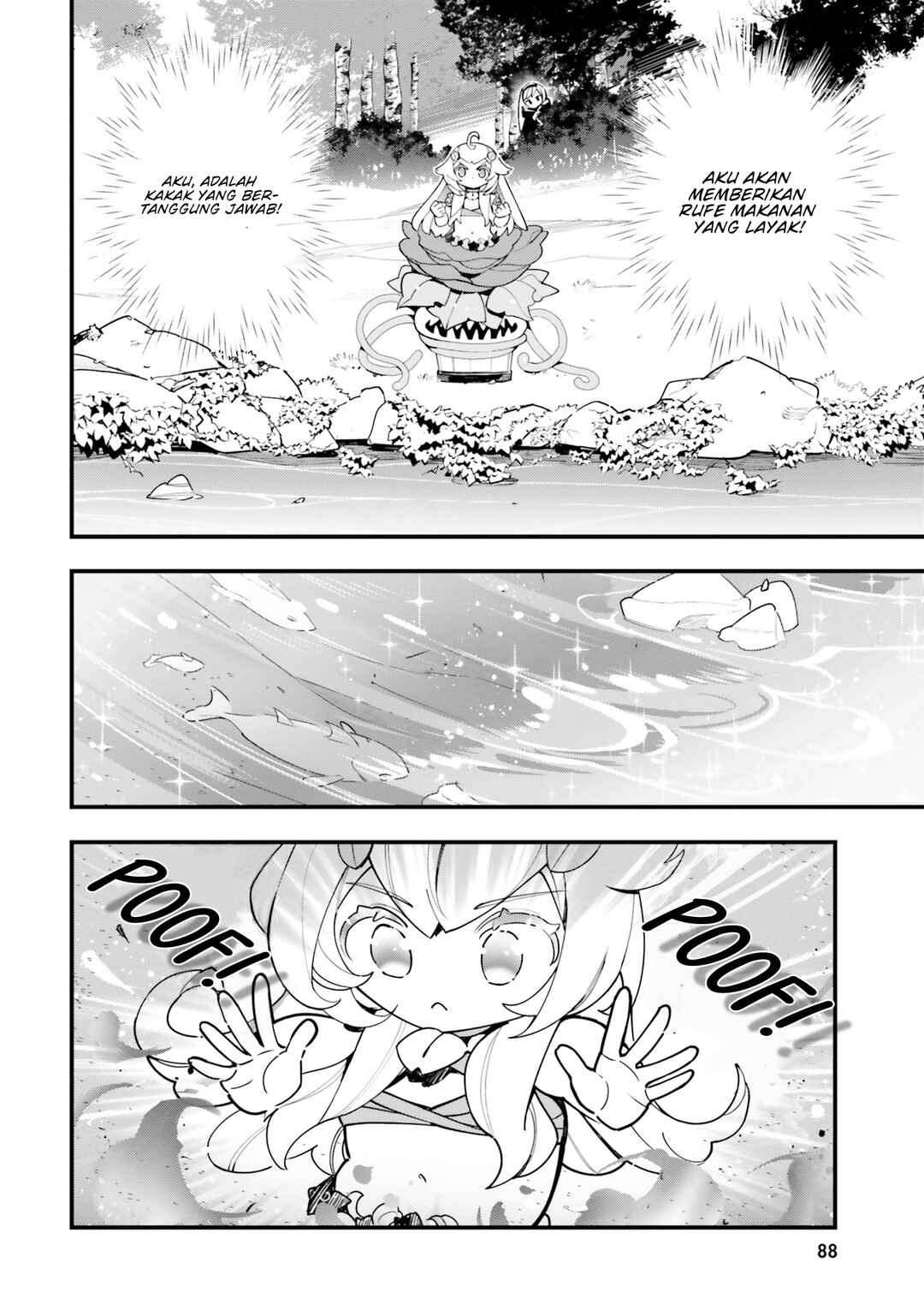 Shokubutsu Monster Musume Nikki: Seijo datta Watashi ga Uragirareta Hate ni Alraune ni Tensei Shite Shimatta node, kore kara wa Kougousei o Shinagara Shizuka ni Shokubutsu Life o Sugoshimasu Chapter 18 - Page 23