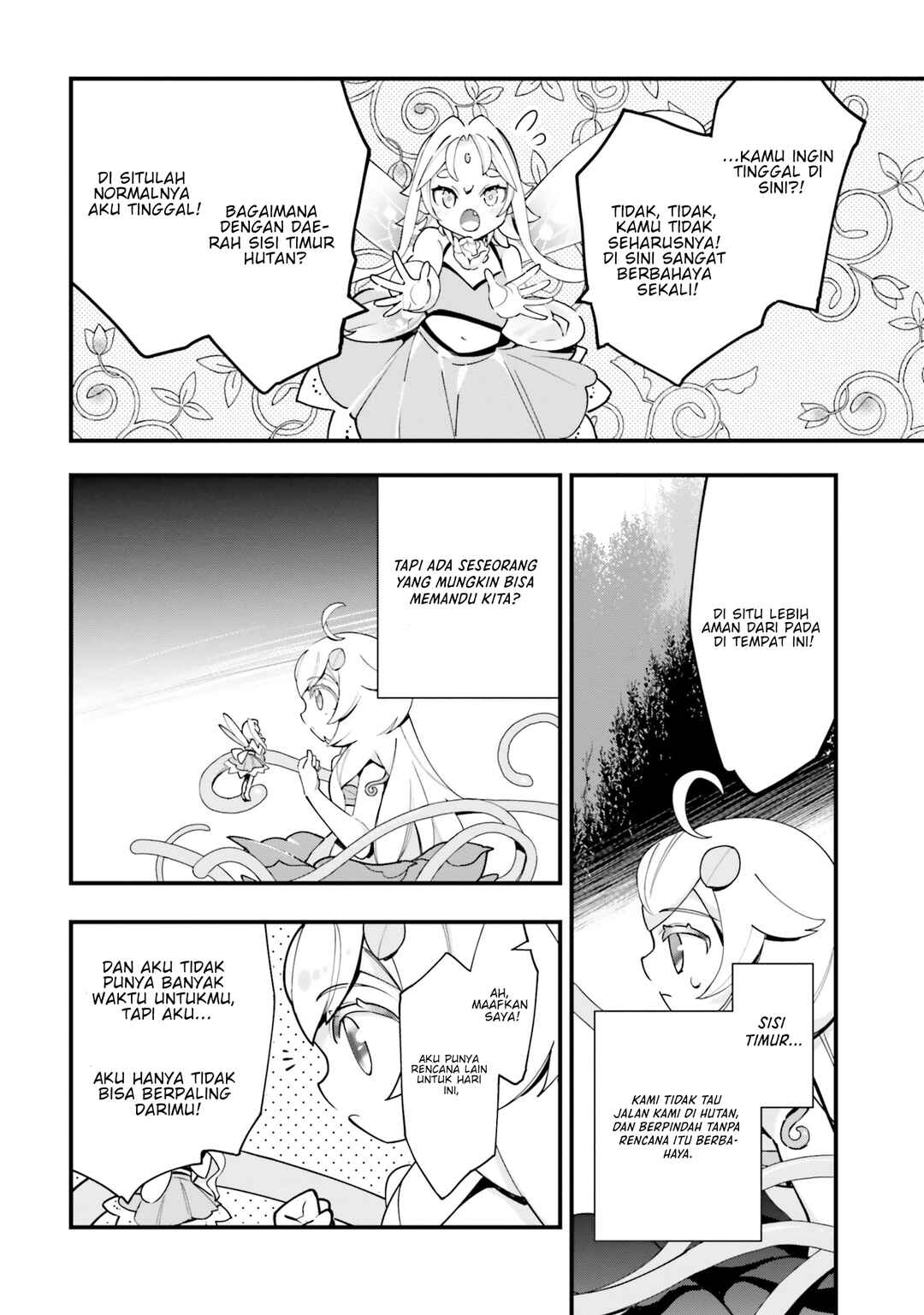 Shokubutsu Monster Musume Nikki: Seijo datta Watashi ga Uragirareta Hate ni Alraune ni Tensei Shite Shimatta node, kore kara wa Kougousei o Shinagara Shizuka ni Shokubutsu Life o Sugoshimasu Chapter 18 - Page 9