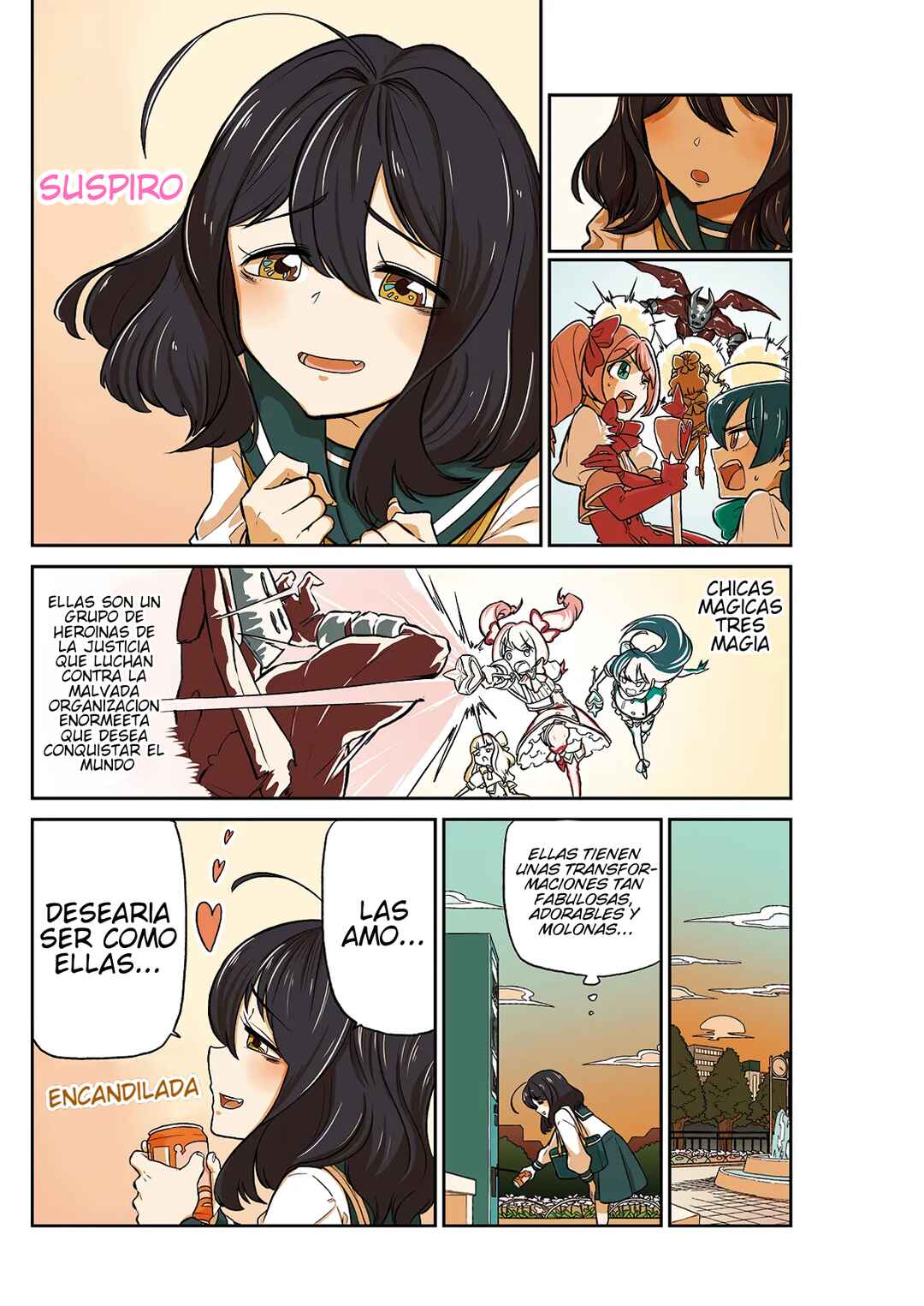 Mahou Shoujo ni Akogarete Chapter 1 - Page 2