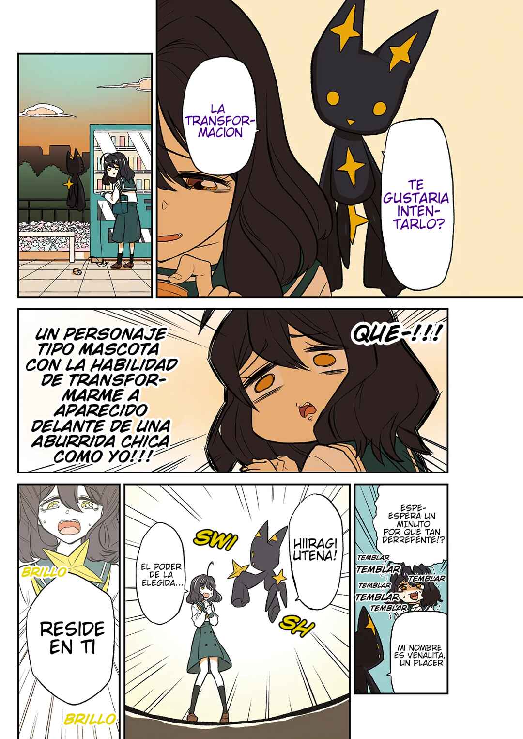 Mahou Shoujo ni Akogarete Chapter 1 - Page 4