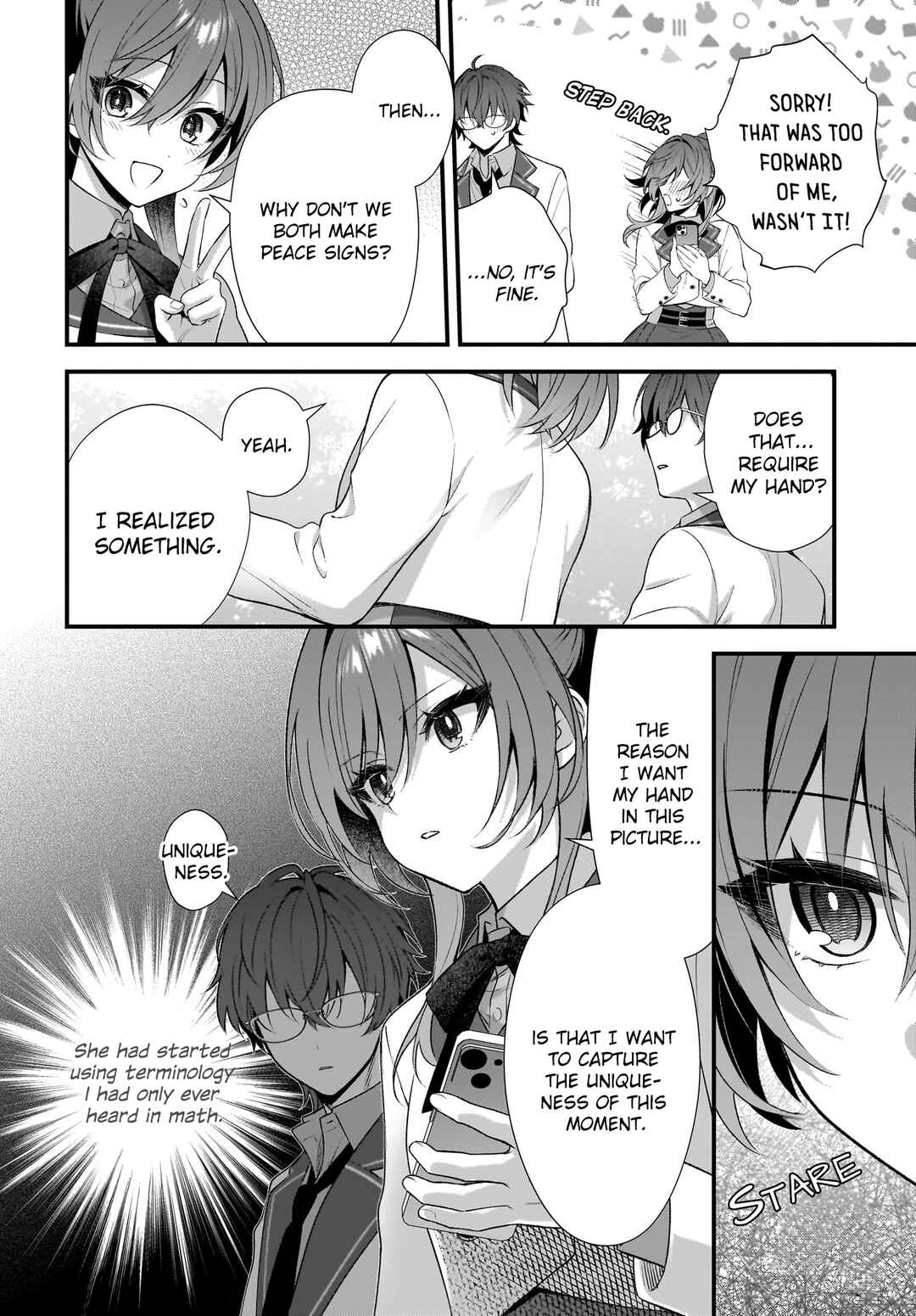 Yotte, Hatsukoi wa Shoumei sareta. - Delta to Gamma no Rigakubu Note - Chapter 2 - Page 6