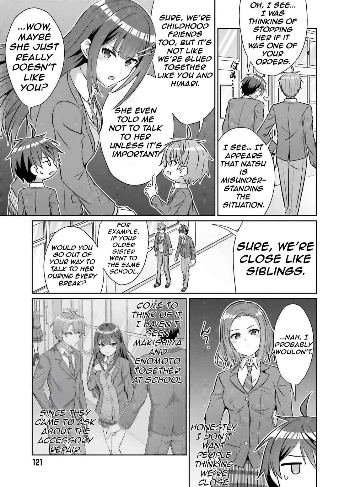 Danjo no Yujou wa Seiritsu suru? (Iya, Shinai!!) Chapter 37 - Page 22