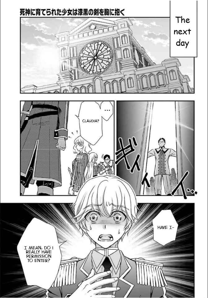 Shinigami ni Sodaterareta Shoujo wa Shikkoku no Tsurugi o Mune ni Idaku Chapter 46 - Page 17